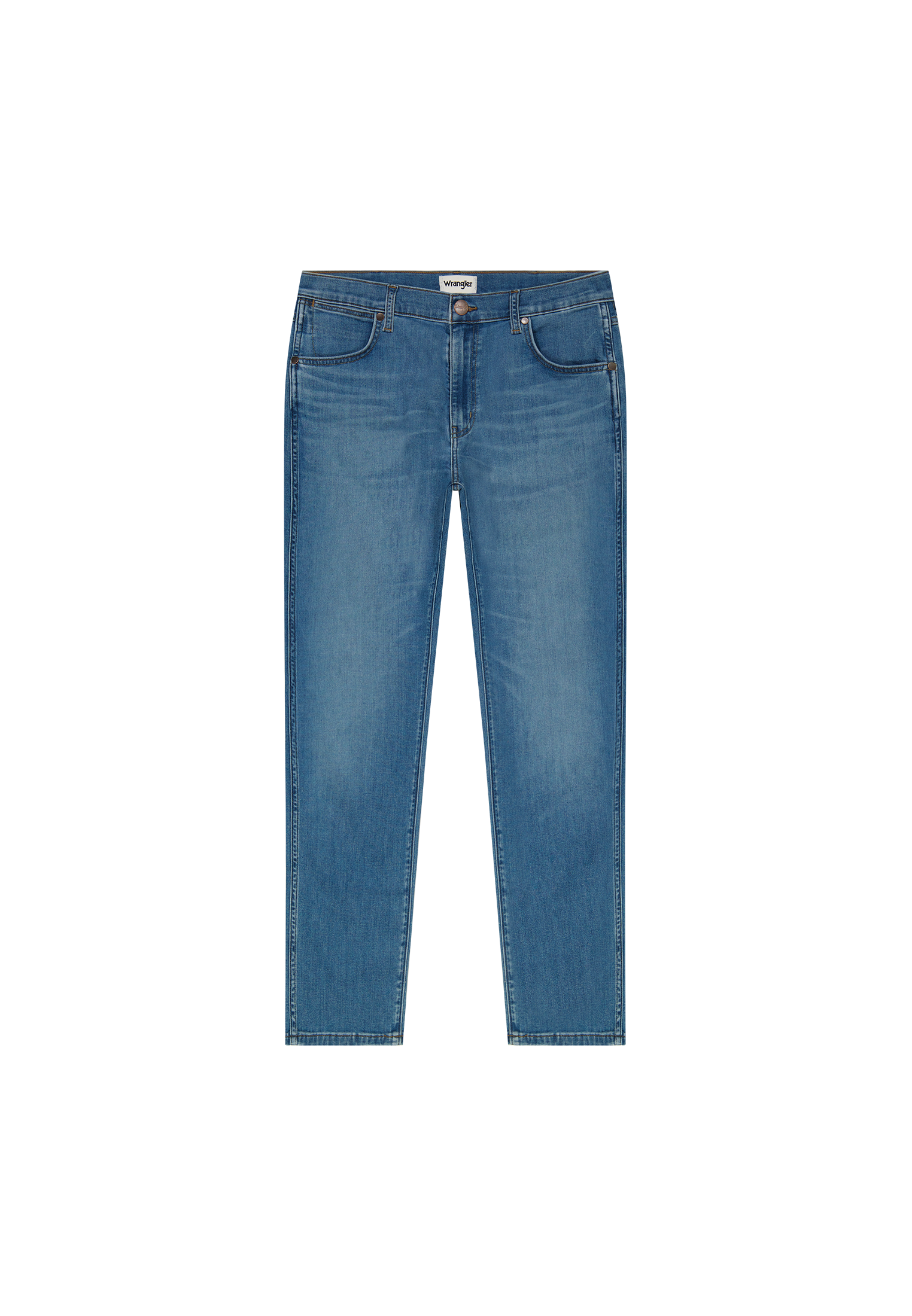 Larston in Heritage Haze jeans by Wrangler