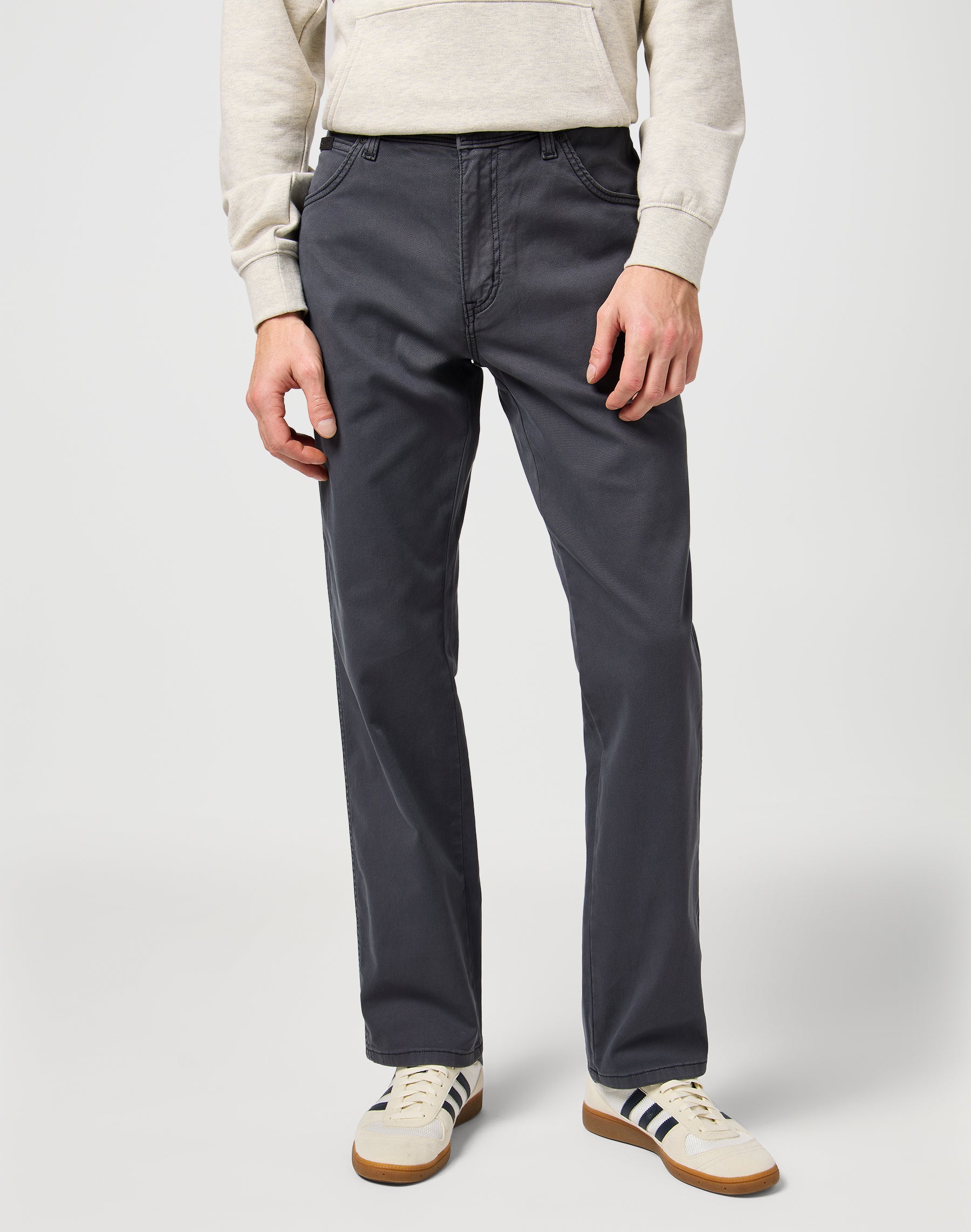 Texas in Faded Black Pants Wrangler
