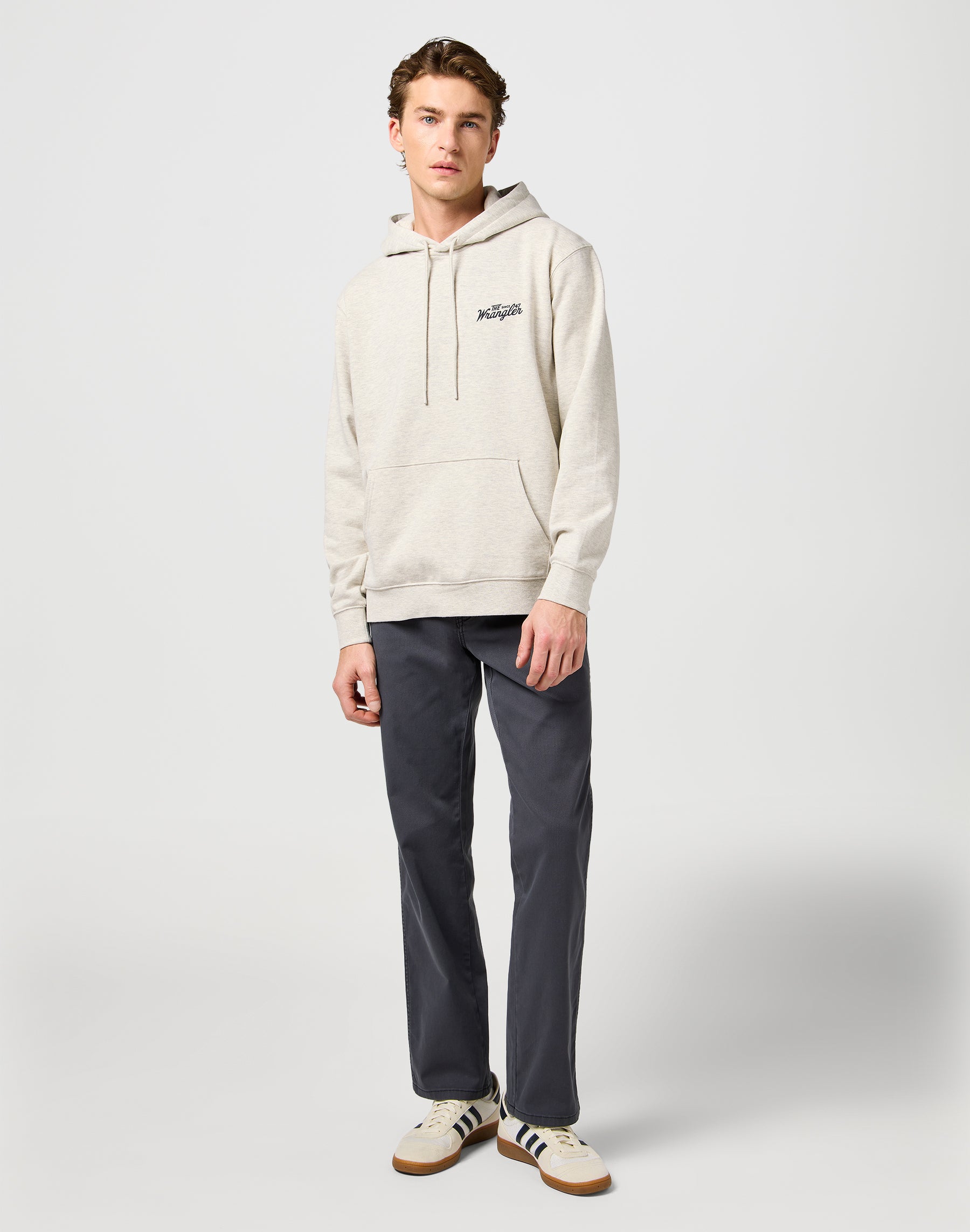 Texas in Faded Black Pants Wrangler