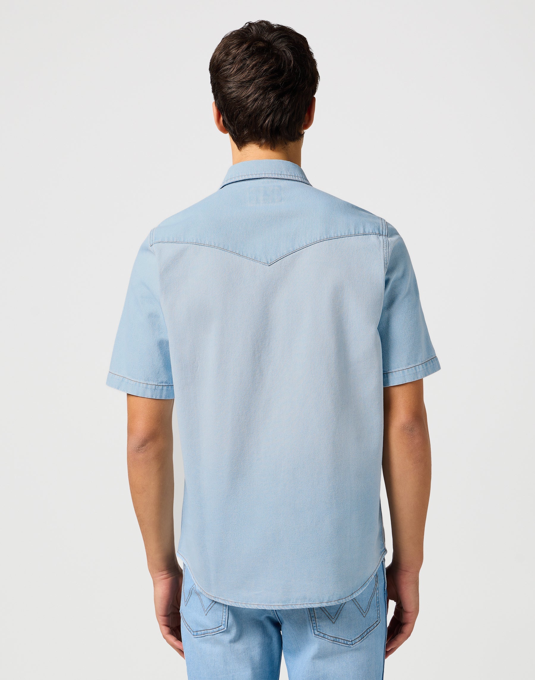 Ss Western Shirt in Authentic Tint Shirts Wrangler