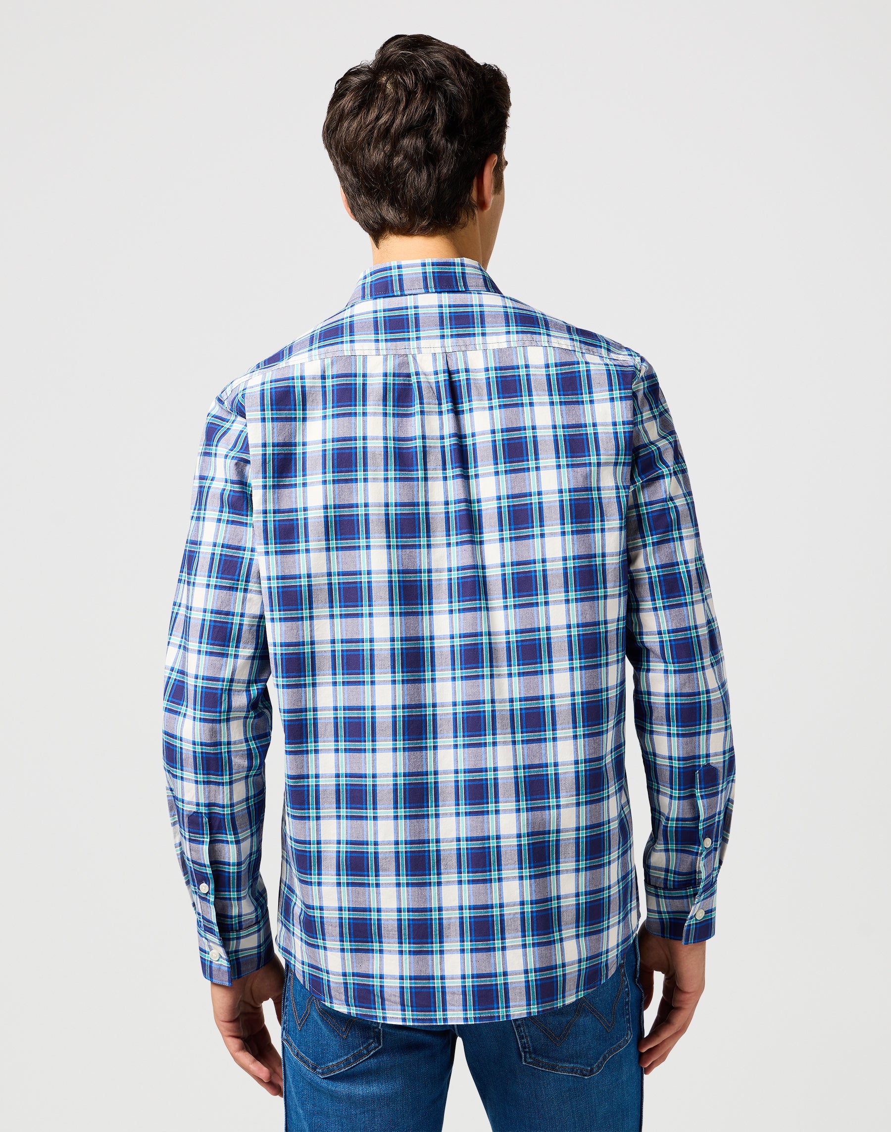 1 Pkt Shirt in Navy Shirts Wrangler