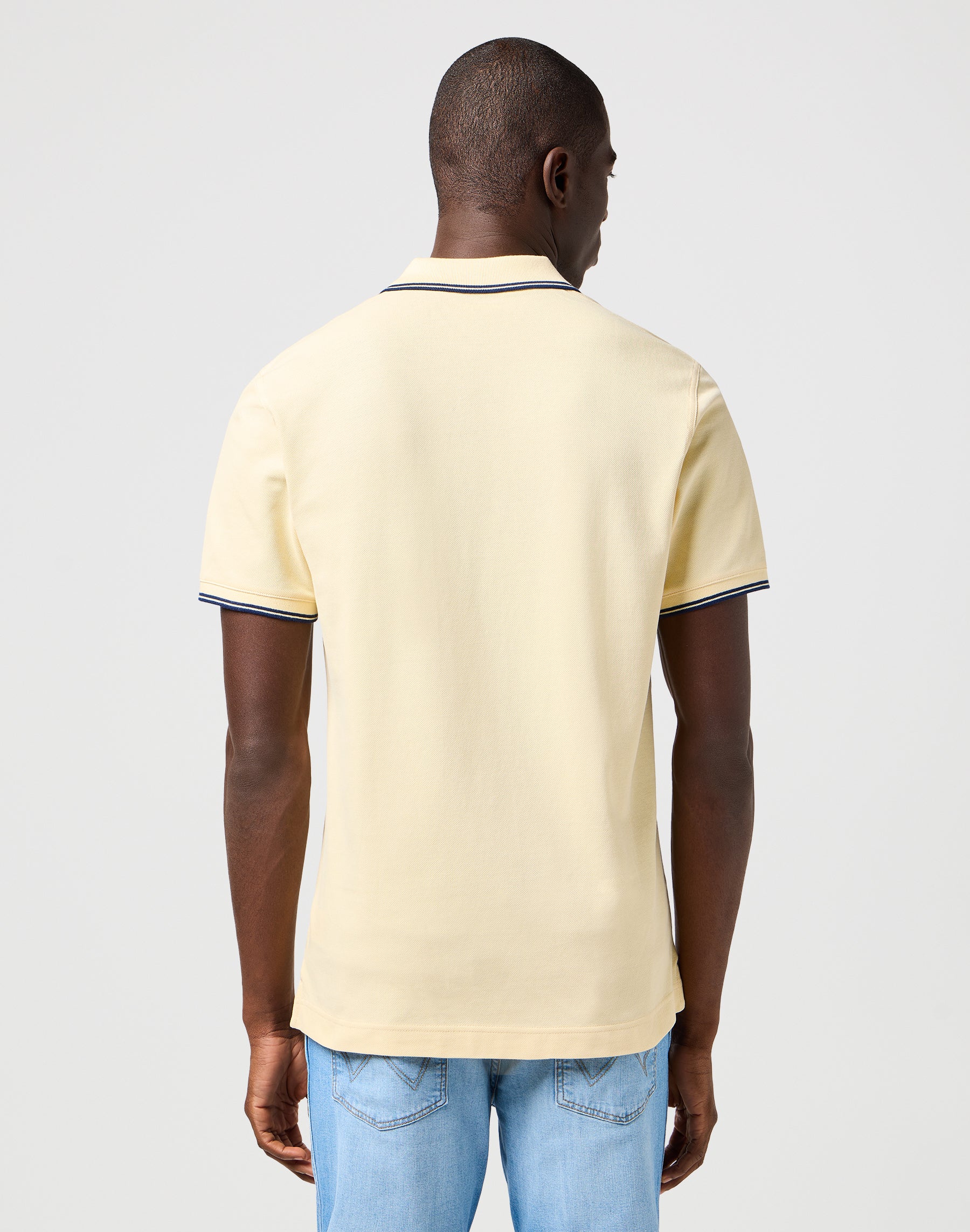 Polo Shirt in Banana Crepe T-Shirts Wrangler