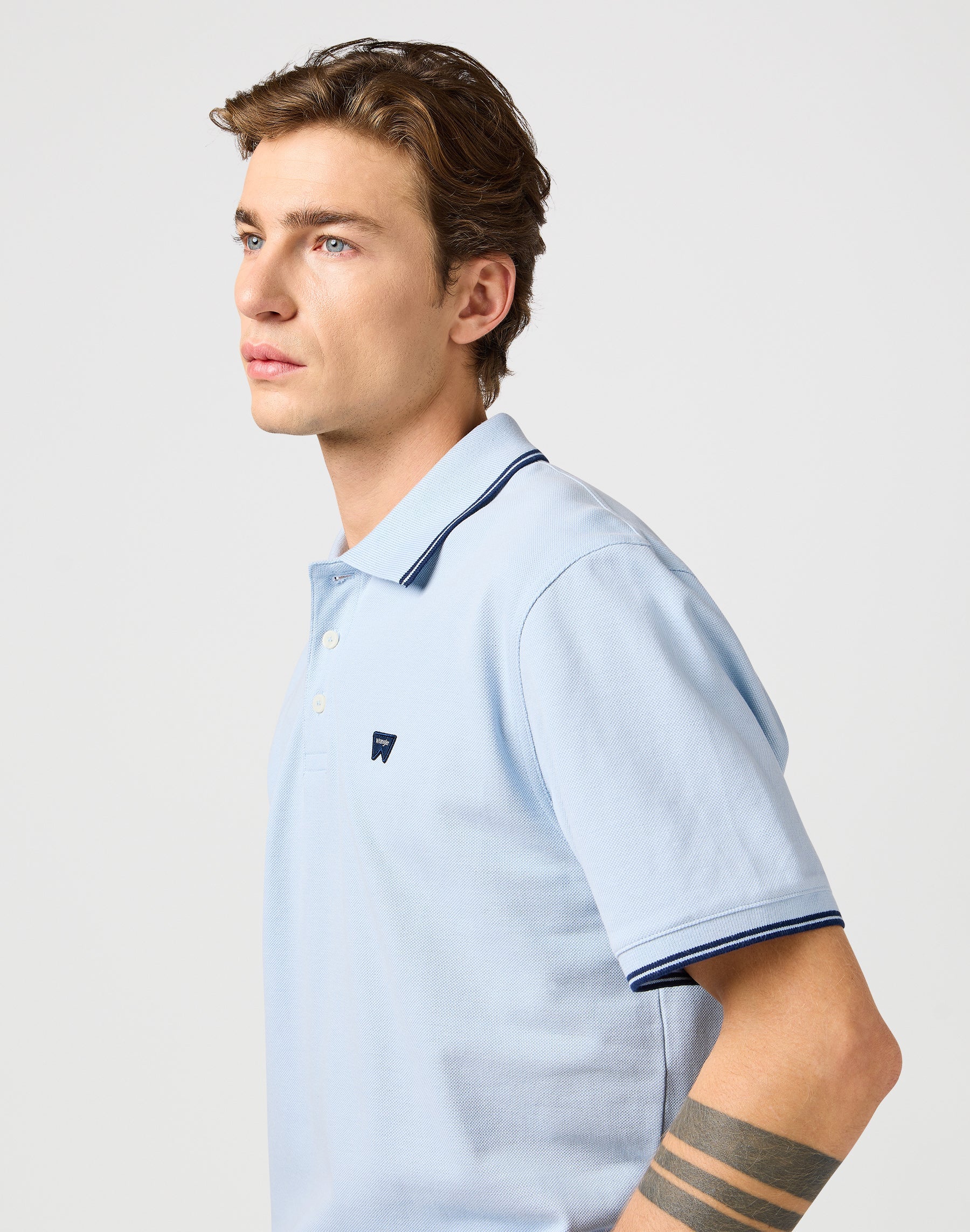 Polo Shirt in Niagara Mist T-Shirts Wrangler