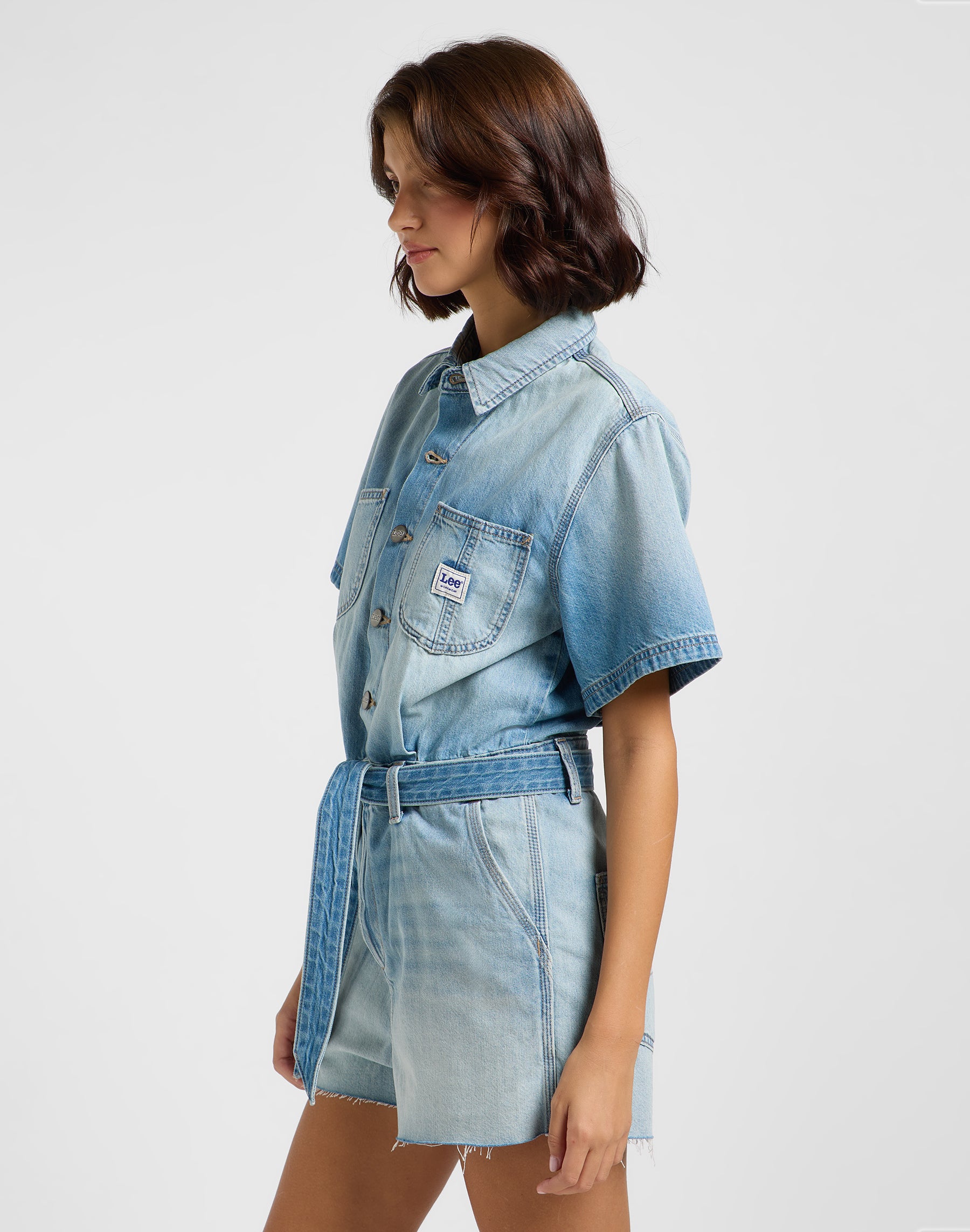 Chore Shortall in Cloudy Days Overall Lee