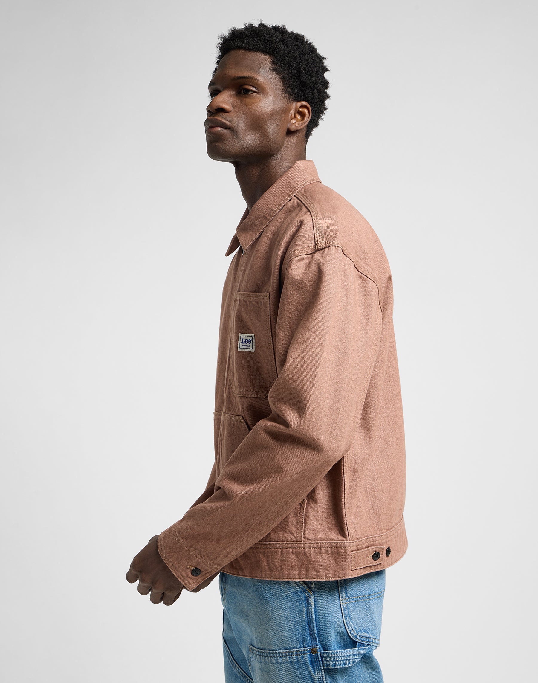 91W Workwear Jacket in Earth Clay Jackets Lee