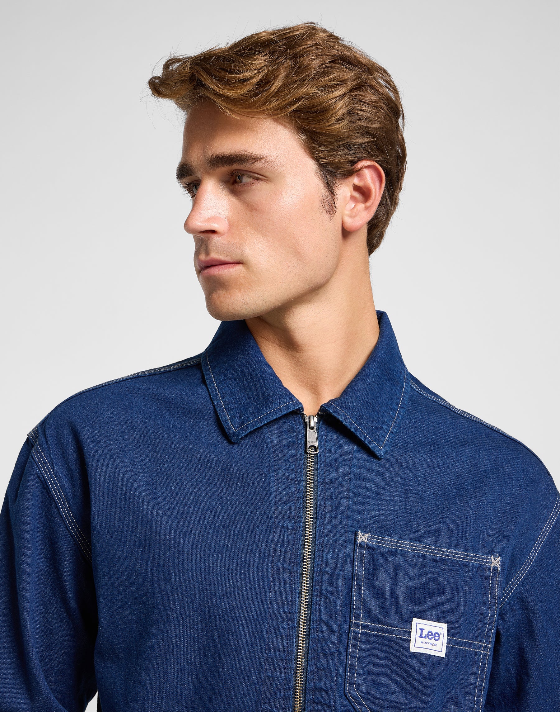 91W Workwear Jacket in Rinse Jackets Lee