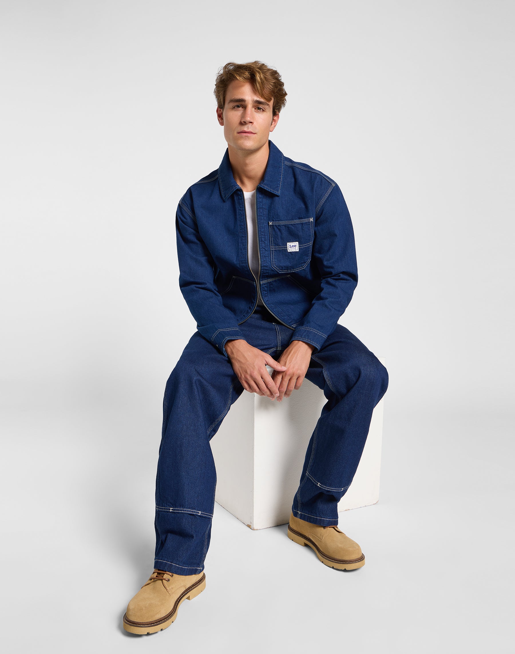 91W Workwear Jacket in Rinse Jackets Lee
