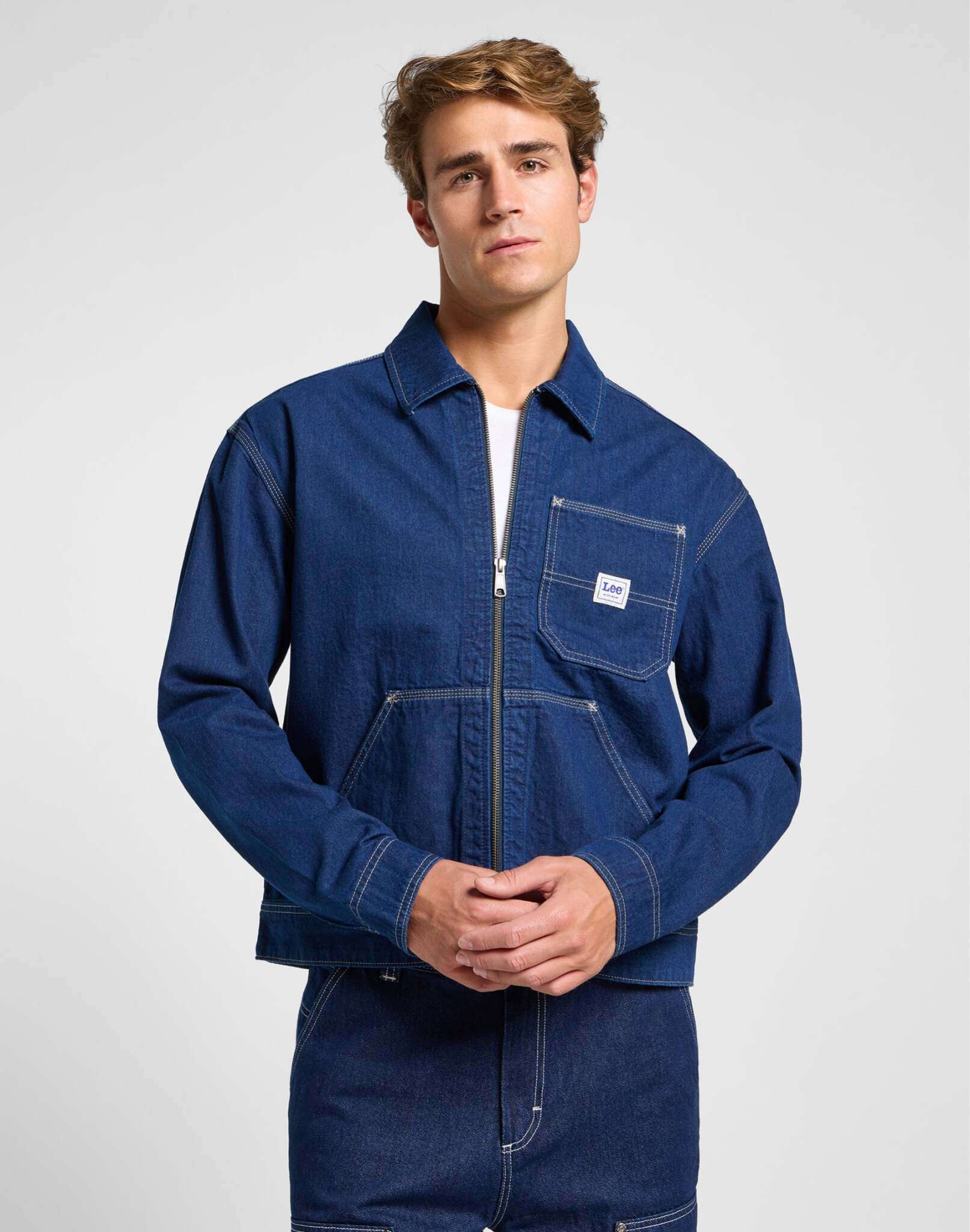 91W Workwear Jacket in Rinse Jackets Lee