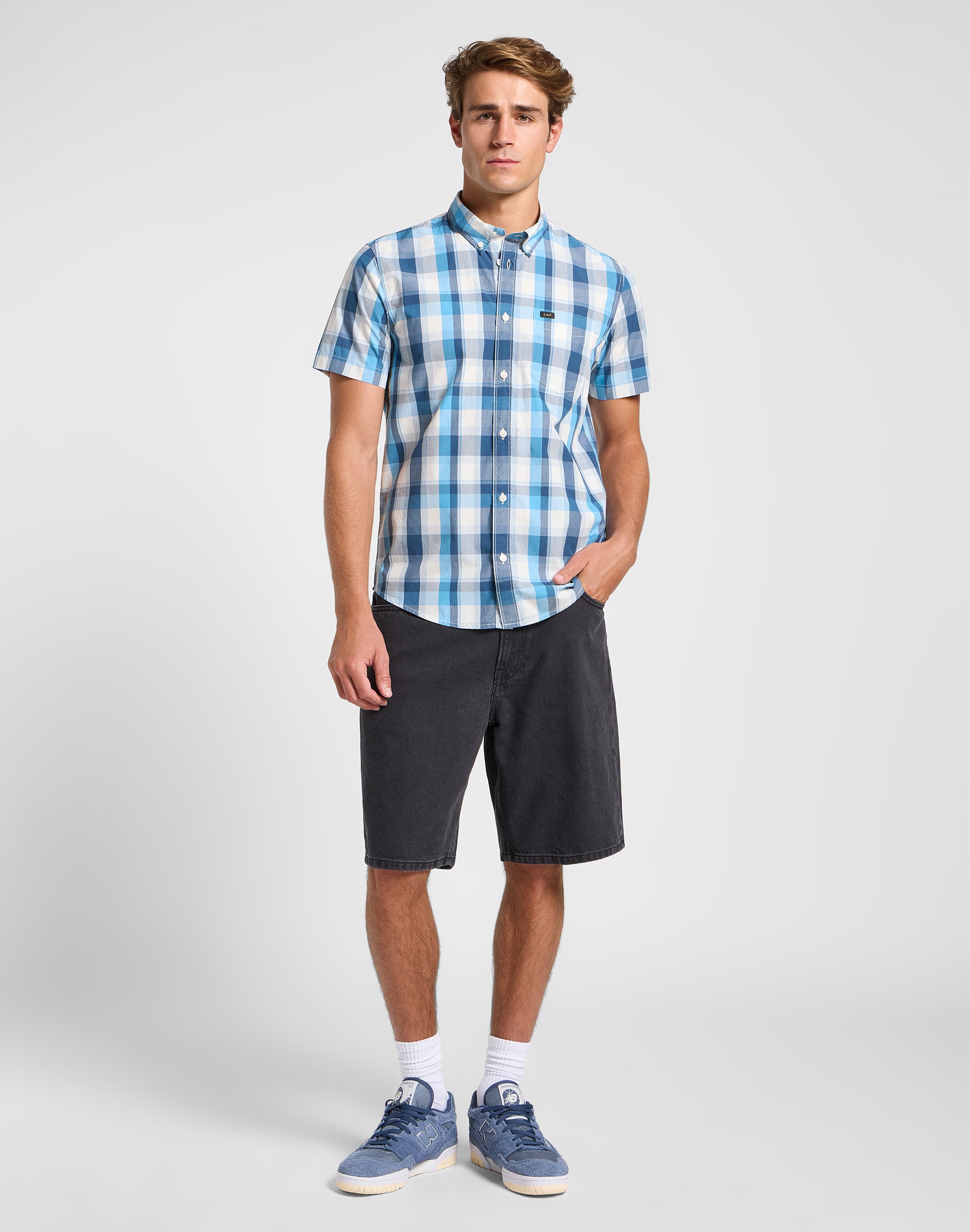 Lee Button Down Ss in Orion Shirts Lee