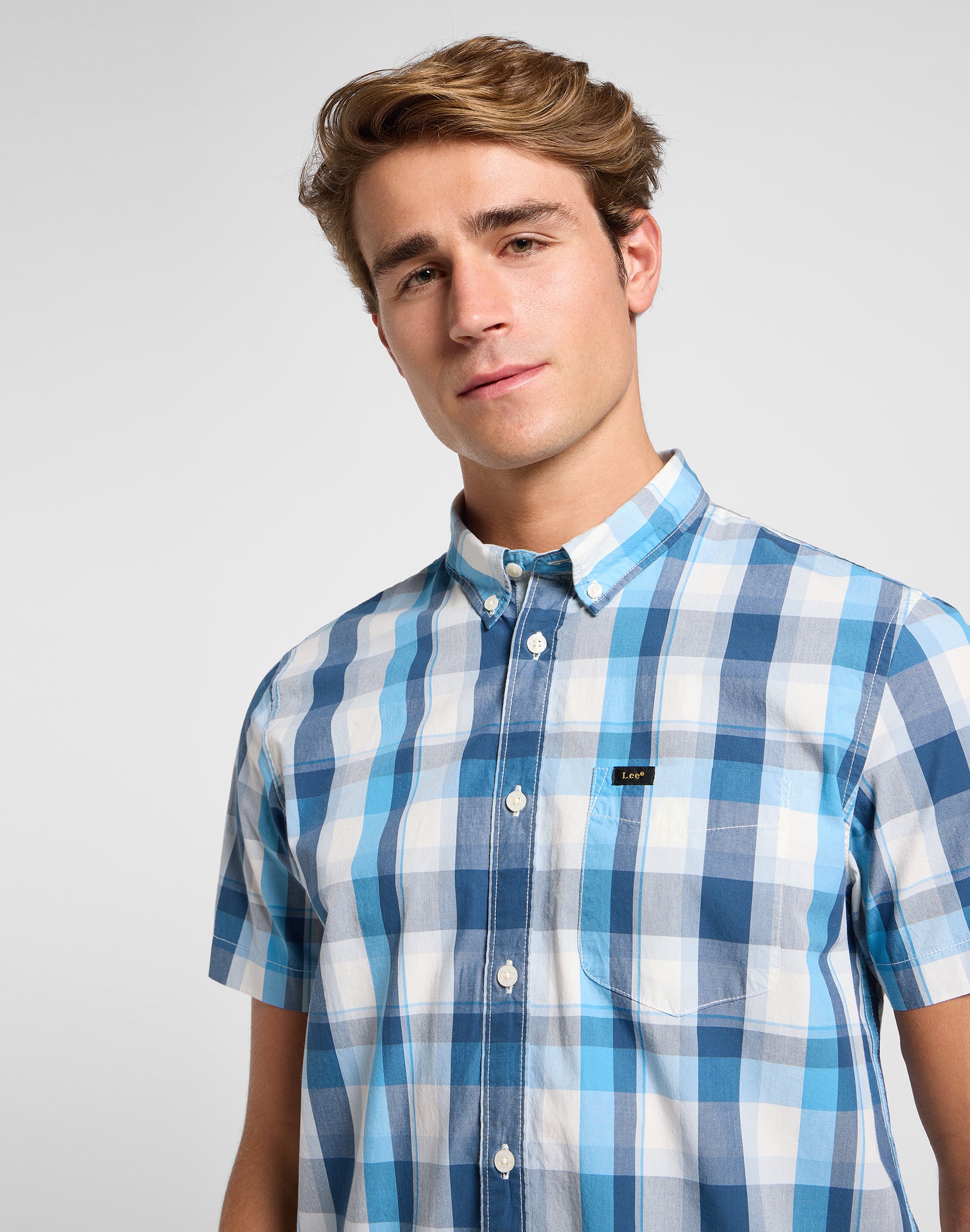 Lee Button Down Ss in Orion Shirts Lee