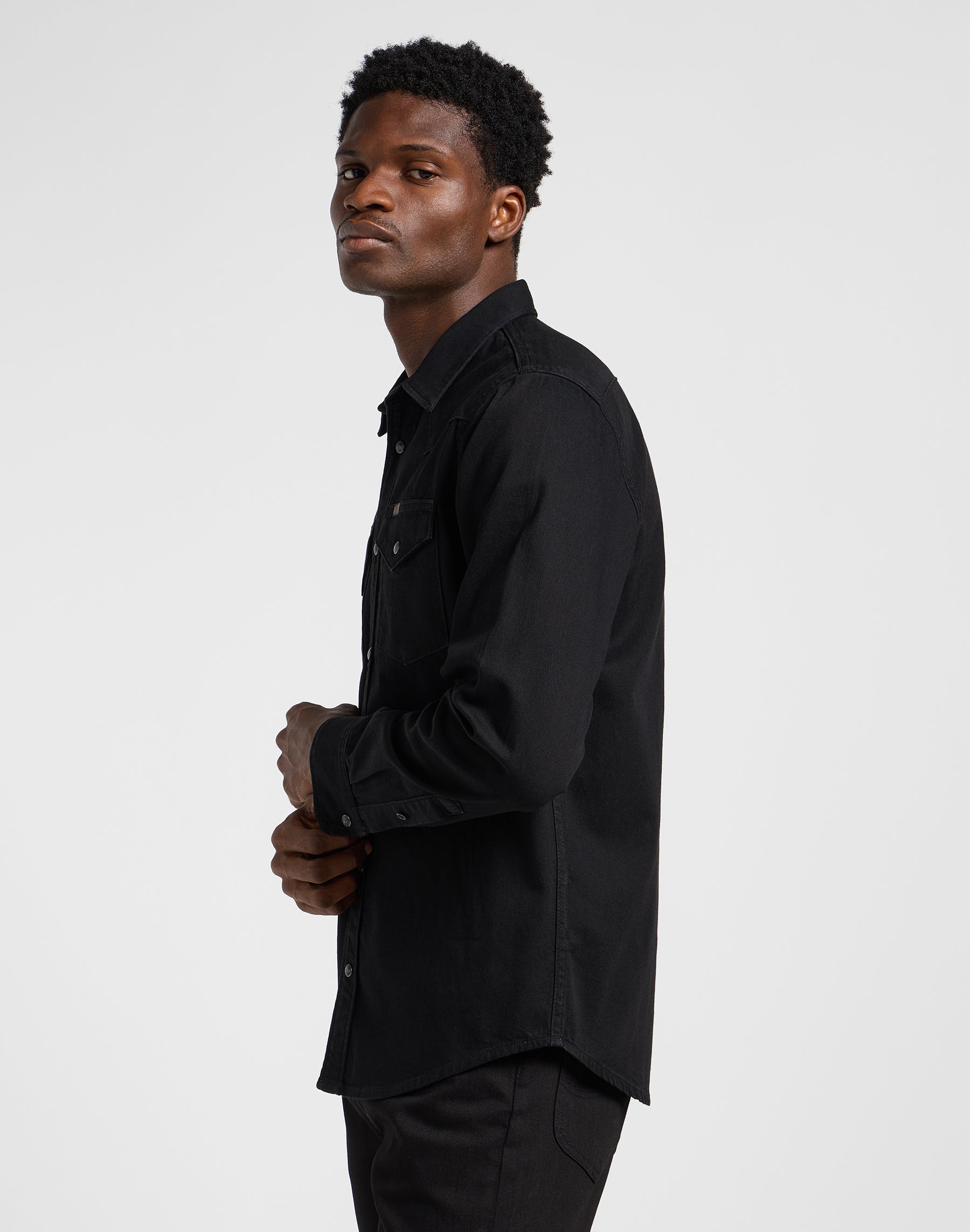 Regular Western in Black