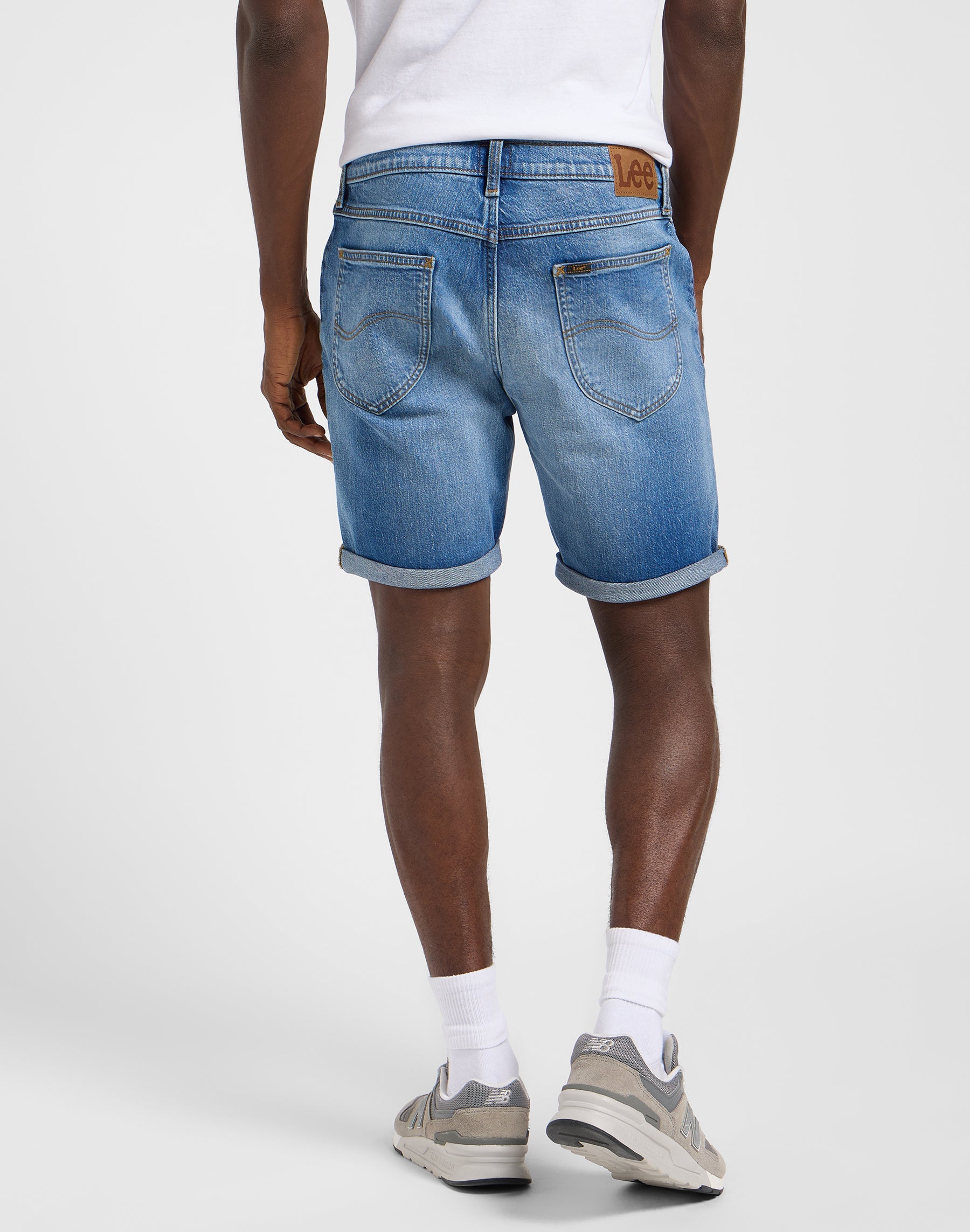 Rider short in serpent denim shorts Lee