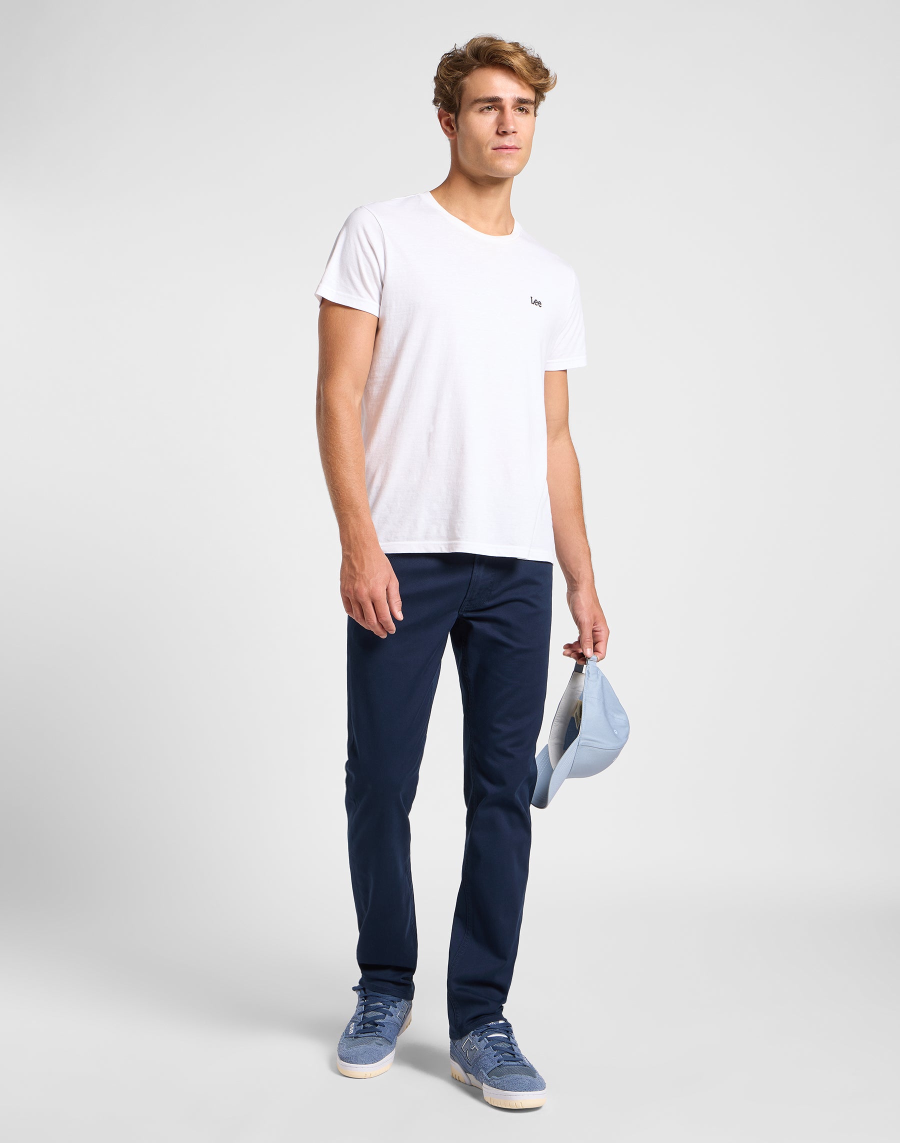 Daren Zip Fly in Rivet Navy Pants Lee