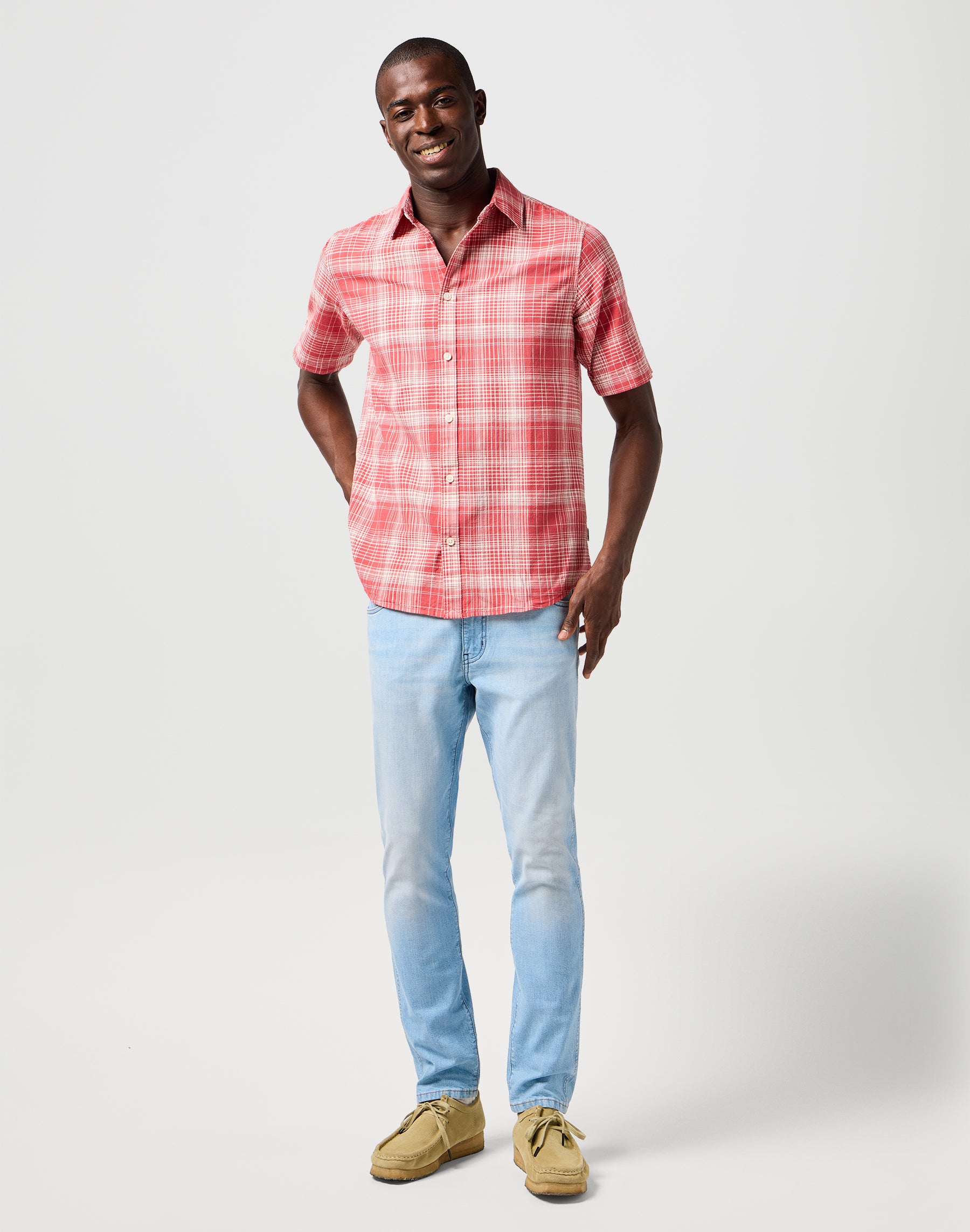 Ss Shirt in Red Shirts Wrangler