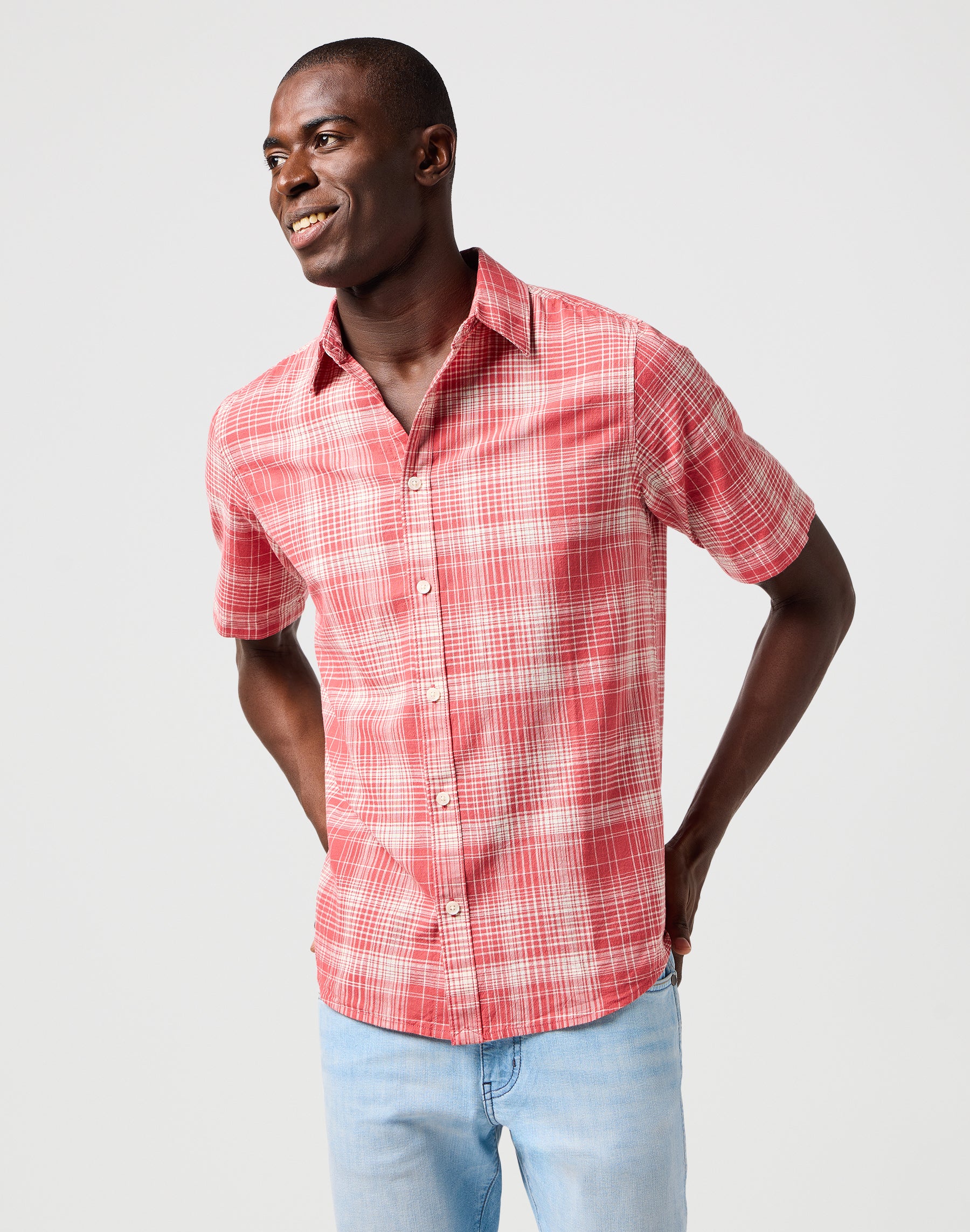 Ss Shirt in Red Shirts Wrangler