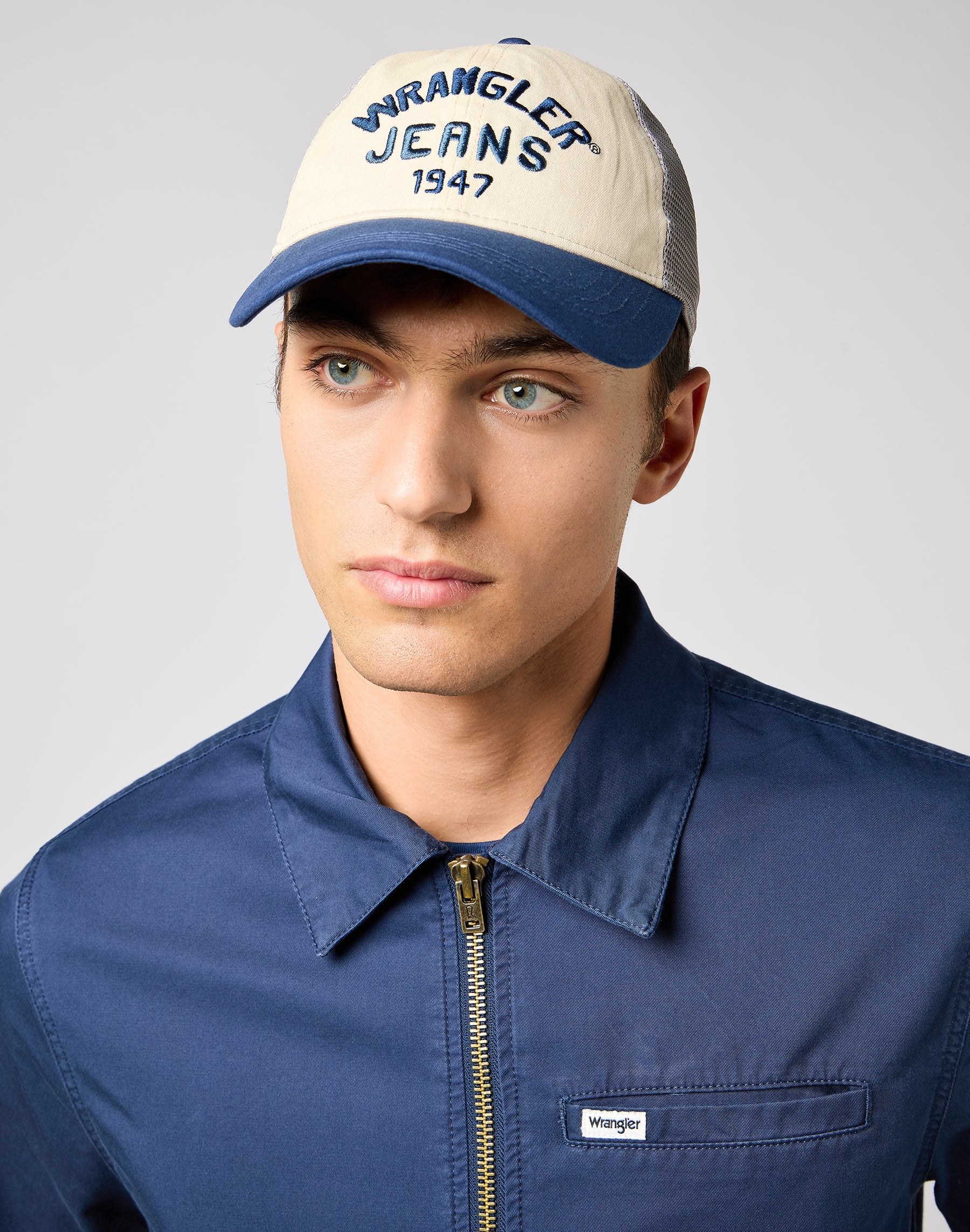 Trucker Cap in Drizzle Caps Wrangler