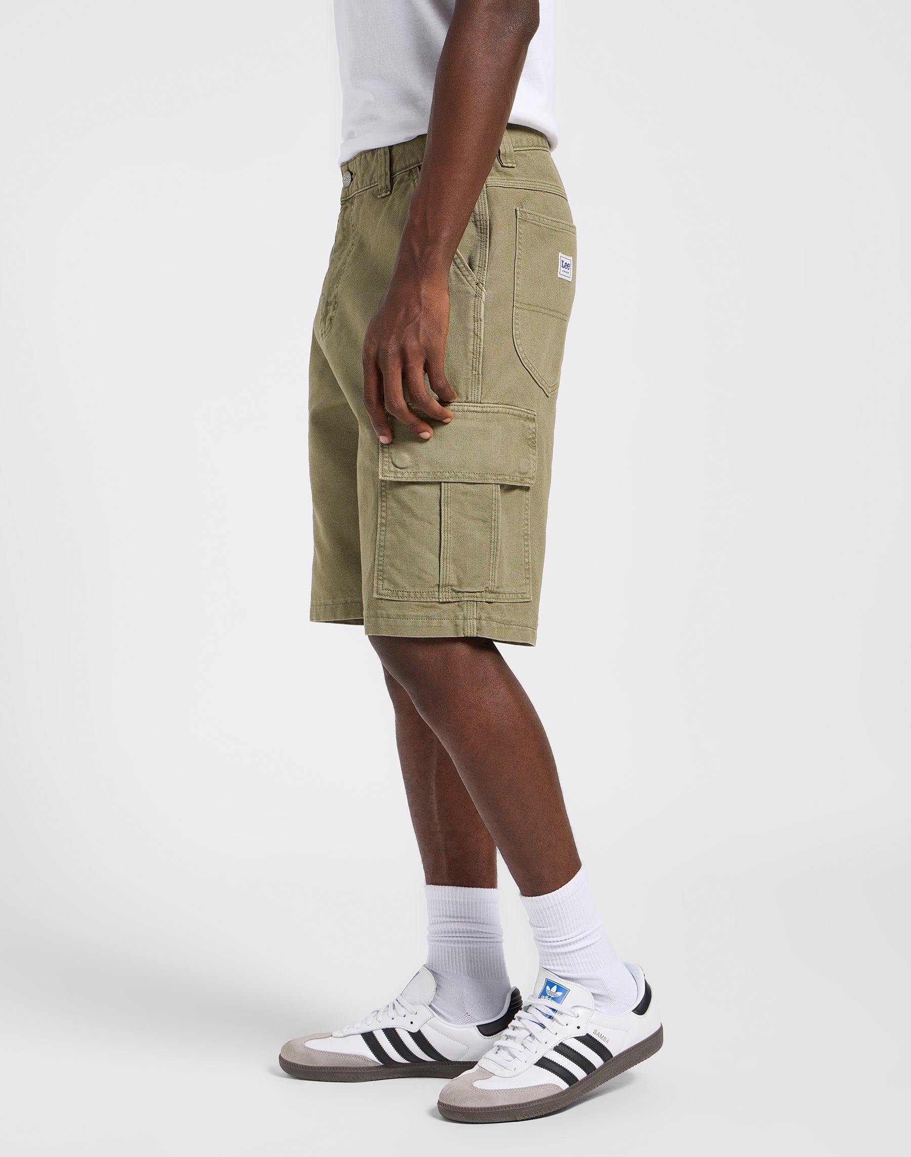 Cargo Short in Mercantile Green Shorts Lee