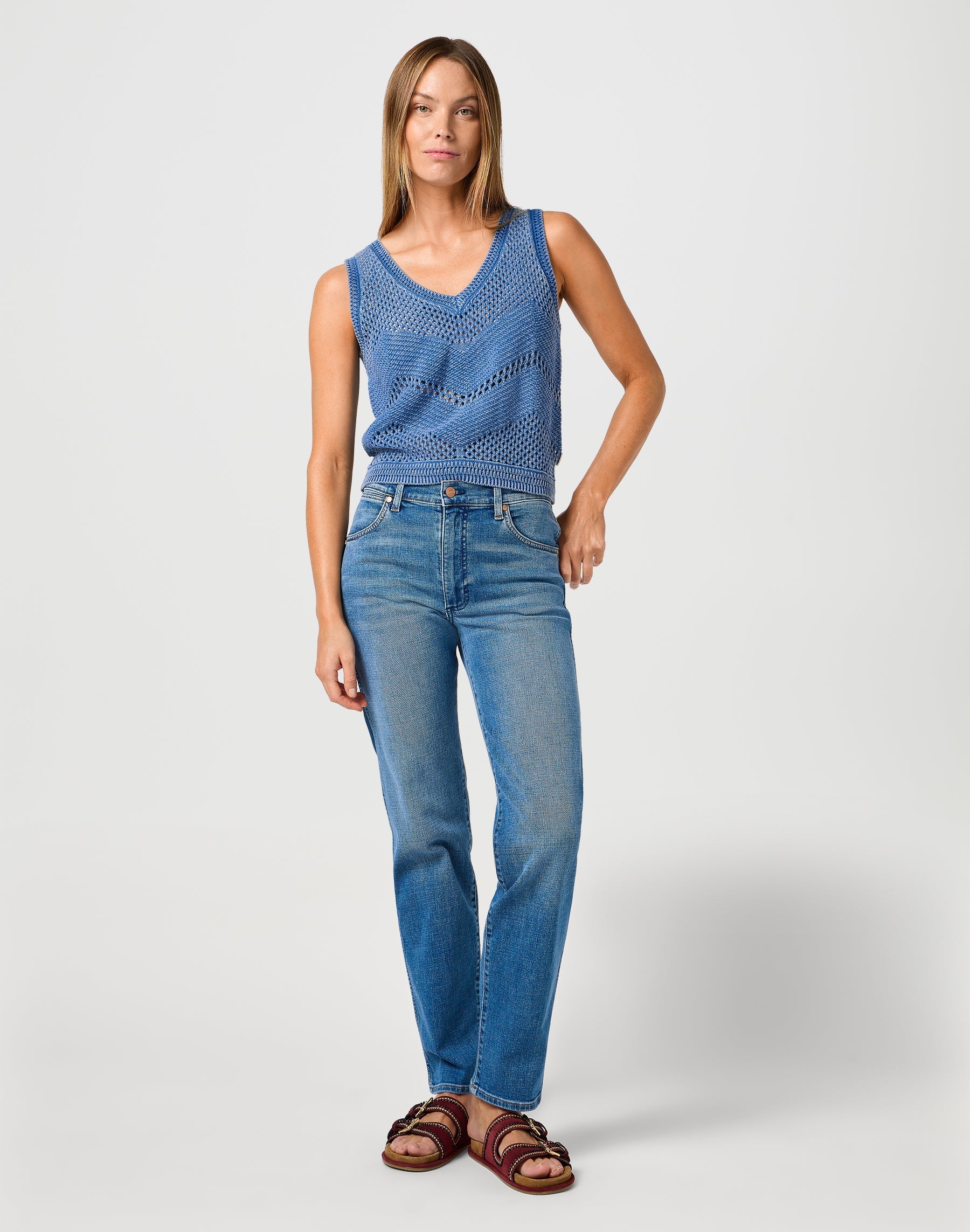 Sweater Tank in Cyaneus T-Shirts Wrangler