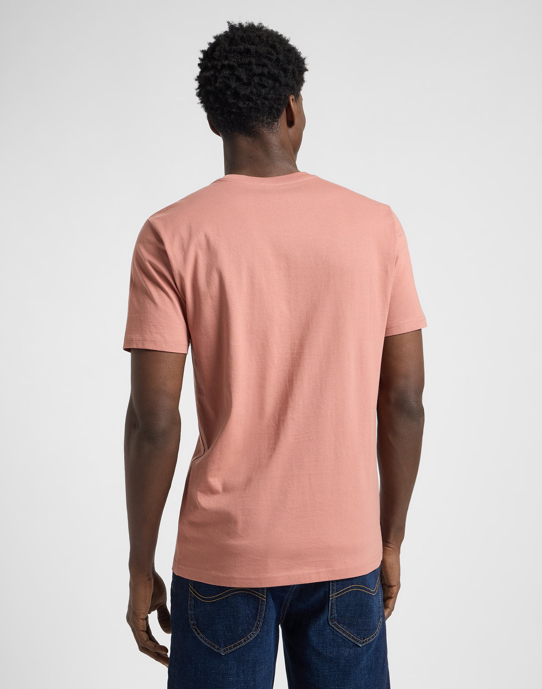 Ss Patch Logo Tee in Sepia T-Shirts Lee