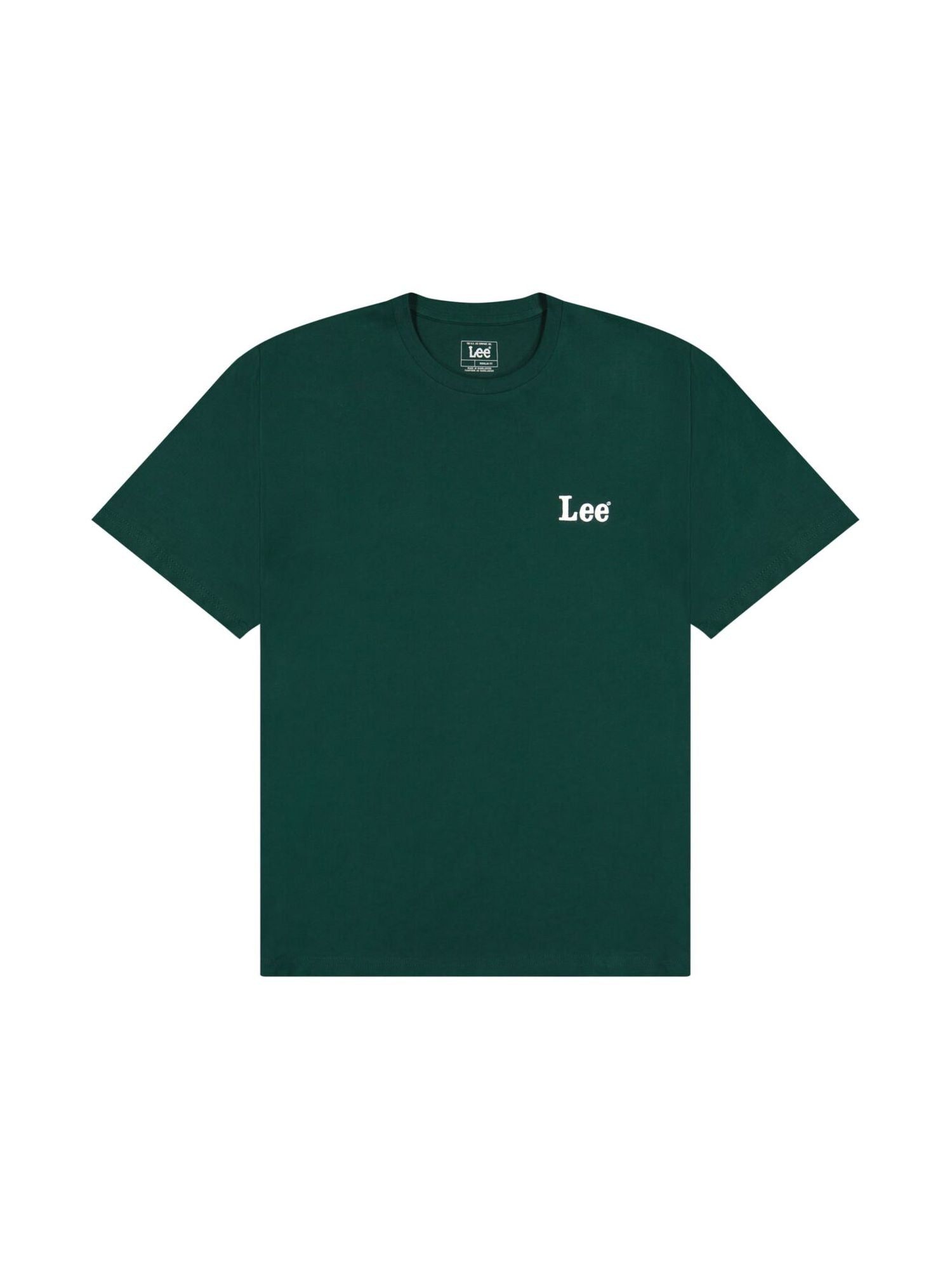 Ss Small Logo Tee in Jade Forest