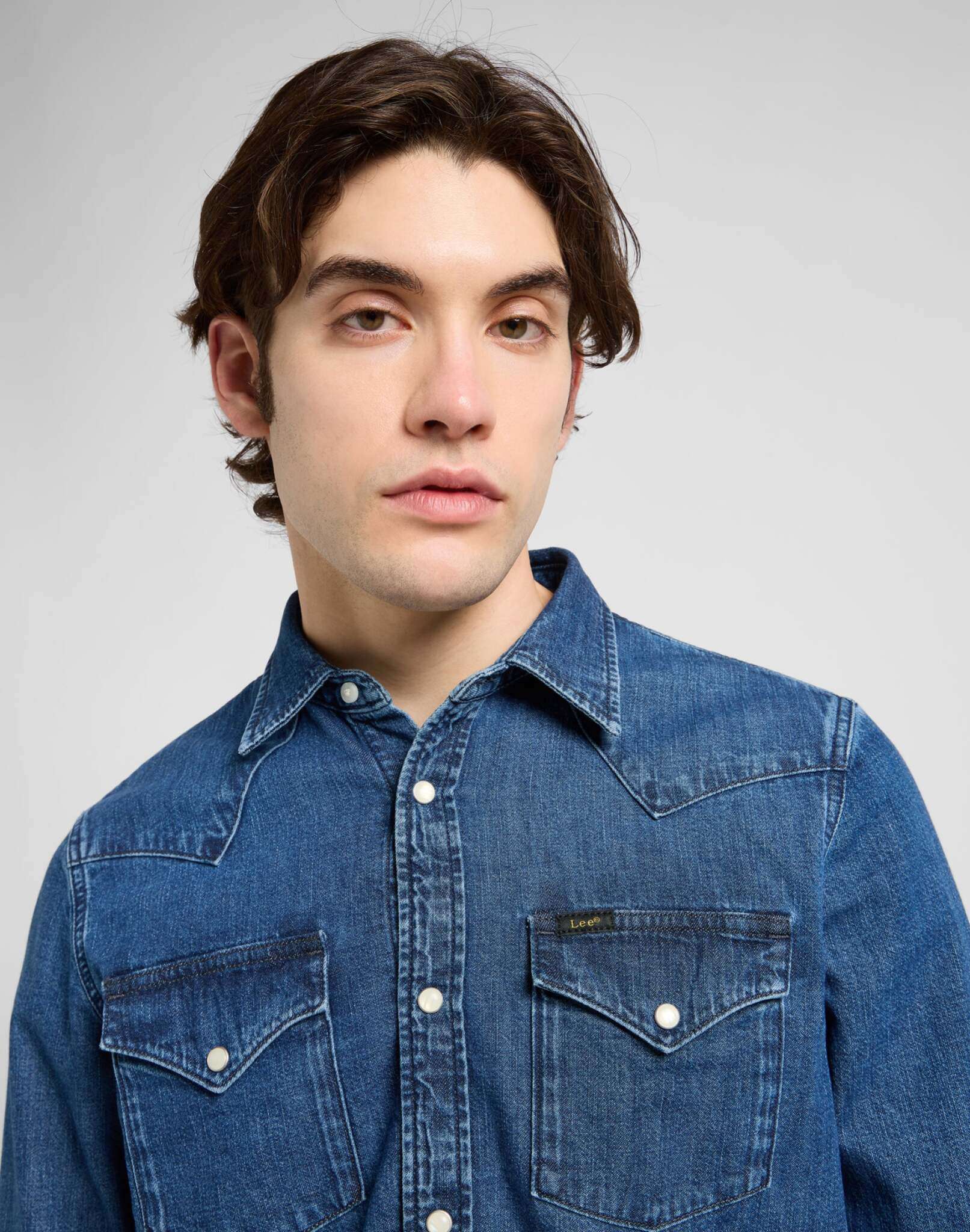 Regular Western shirt in Roaring Rapids