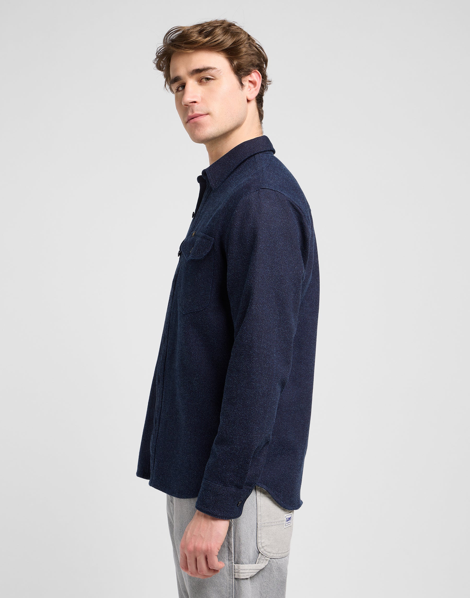 Workwear Shirt in Indigo Jaspe Shirts Lee