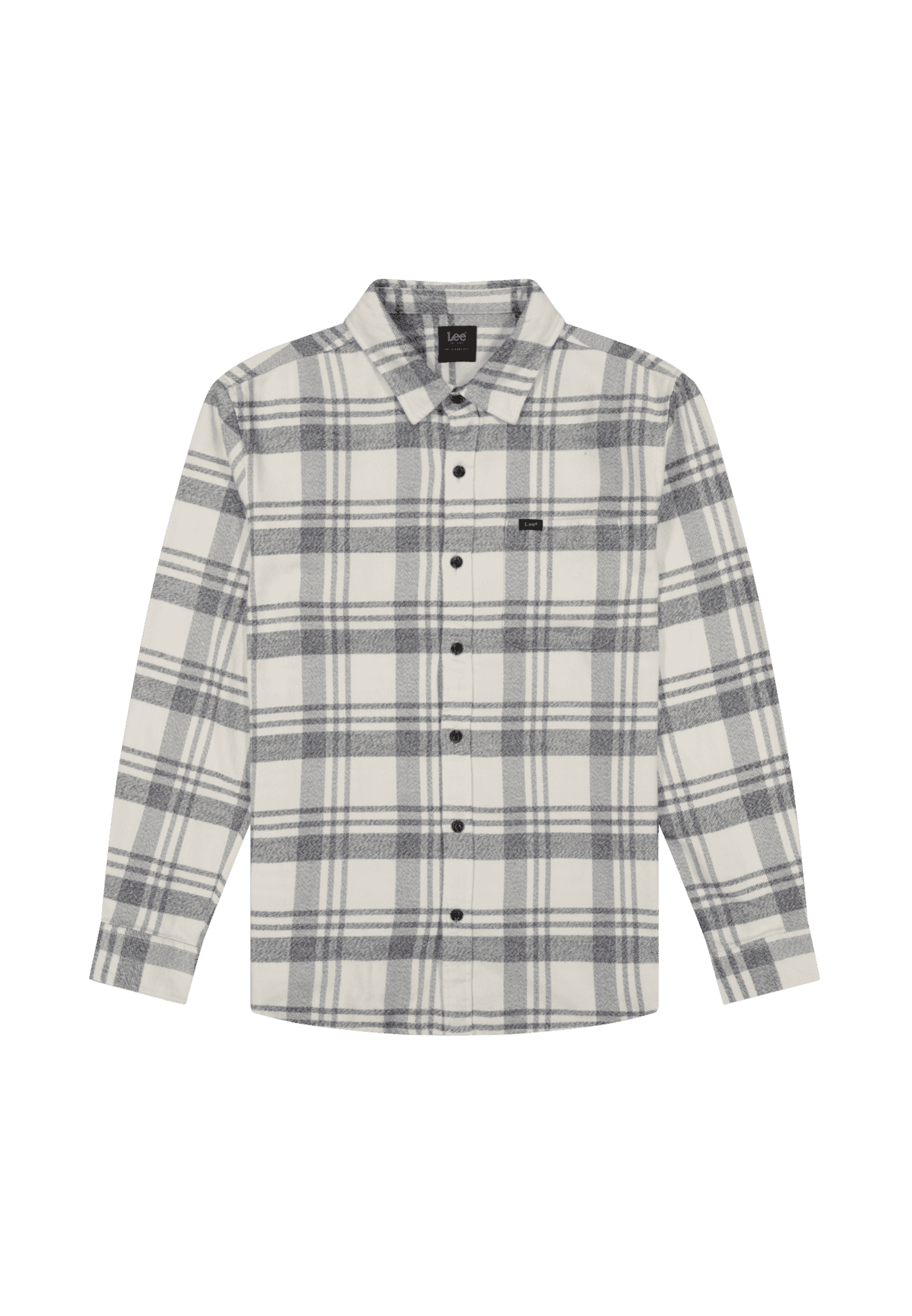 Mercantile Shirt in Painter Gray Jaspe Plaid