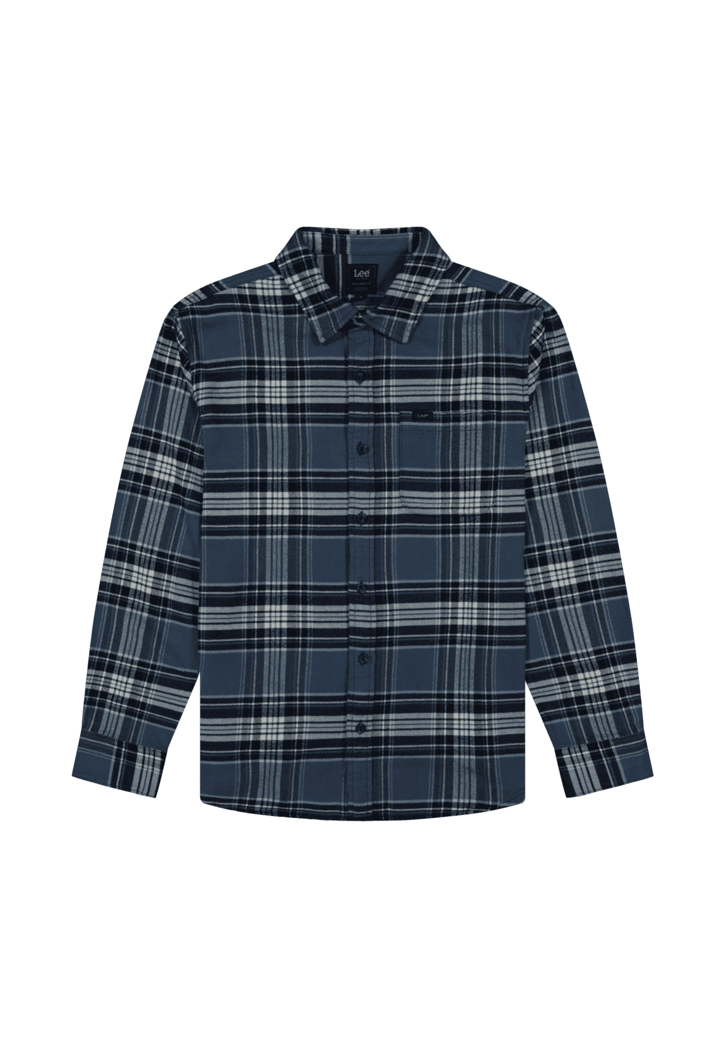 Mercantile Shirt in Vintage Blue Plaid