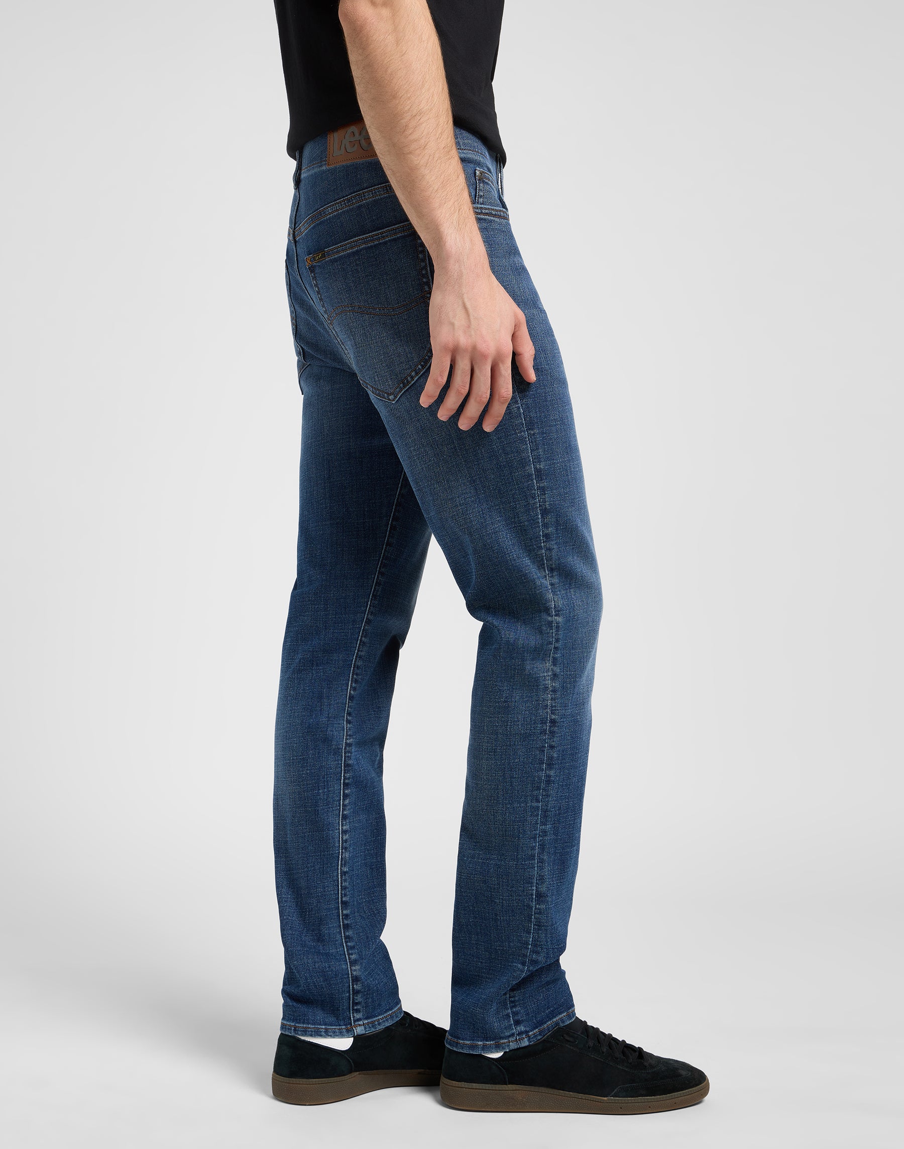 Slim Fit Mvp in Astro Blue Jeans Lee
