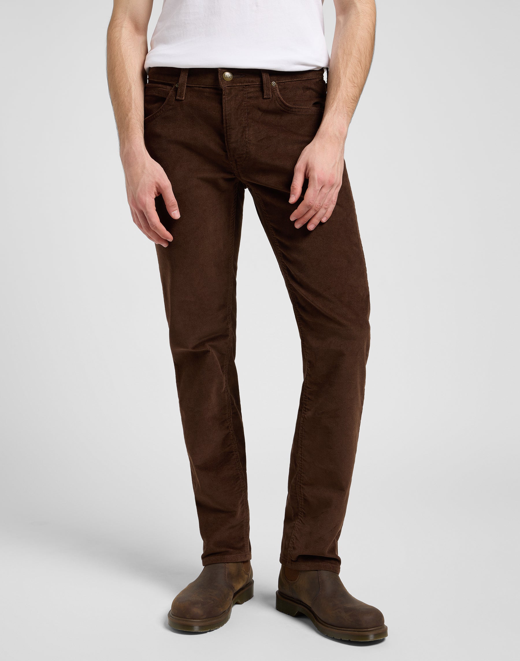 Daren Zip Fly in Arabica Pants Lee