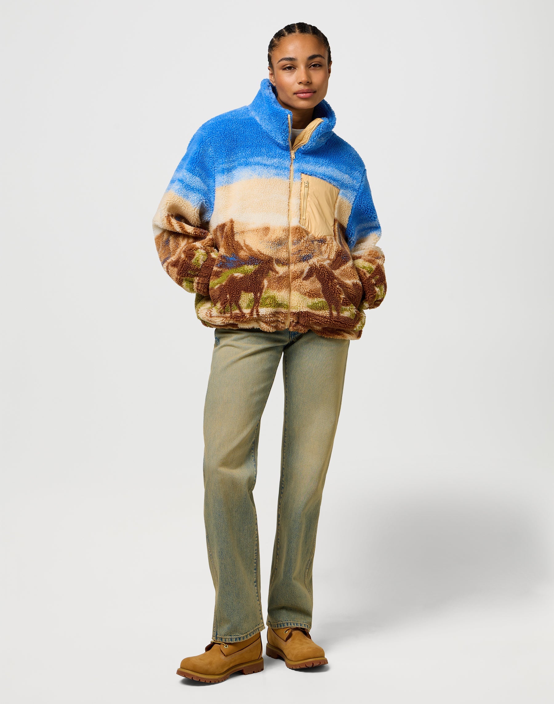 Transitional Fleece in Canyon Jackets Wrangler