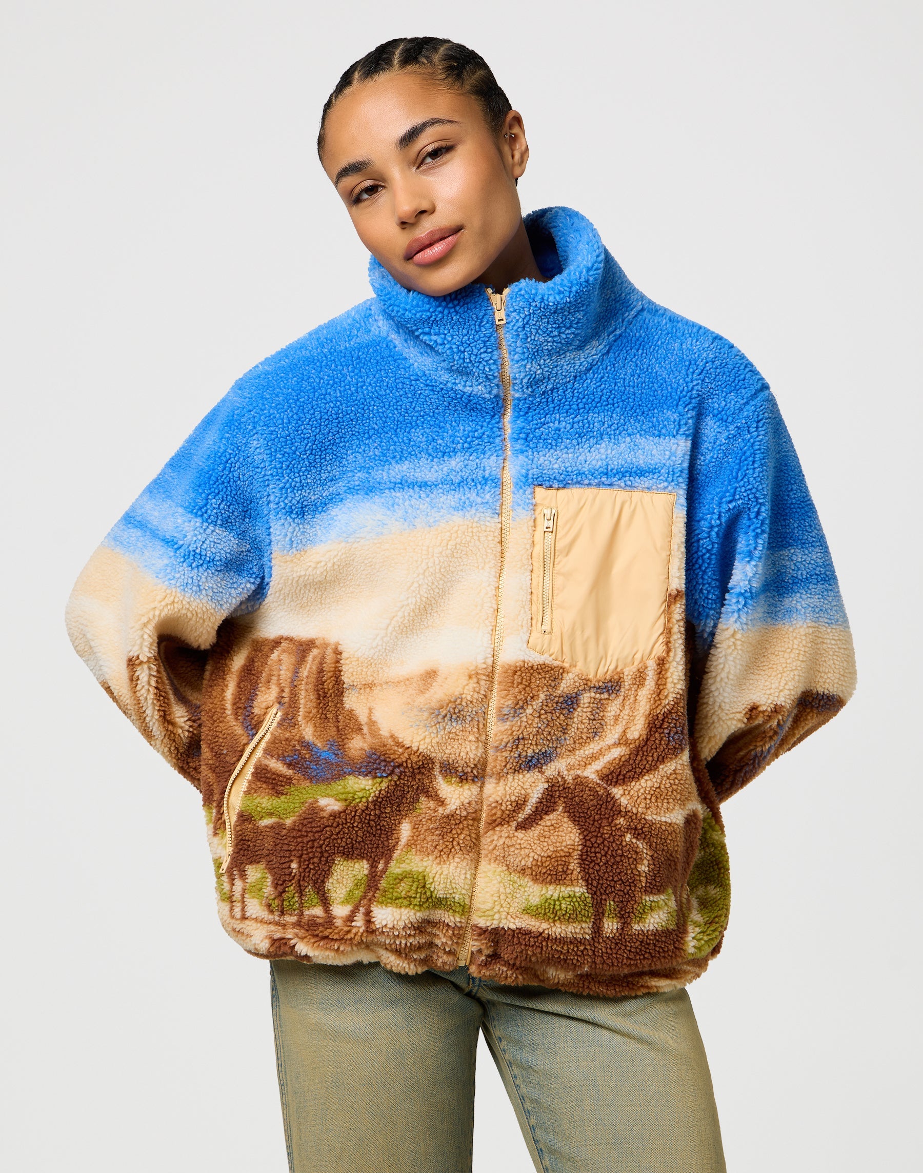 Transitional Fleece in Canyon Jackets Wrangler