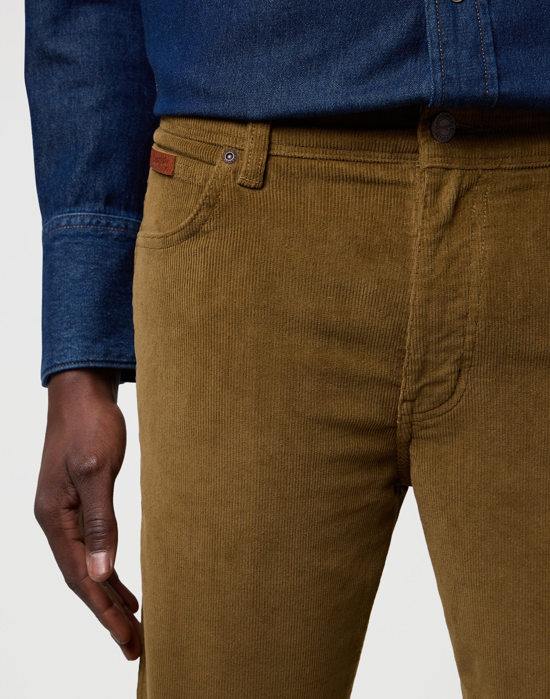 Texas in Kangaroo pants Wrangler