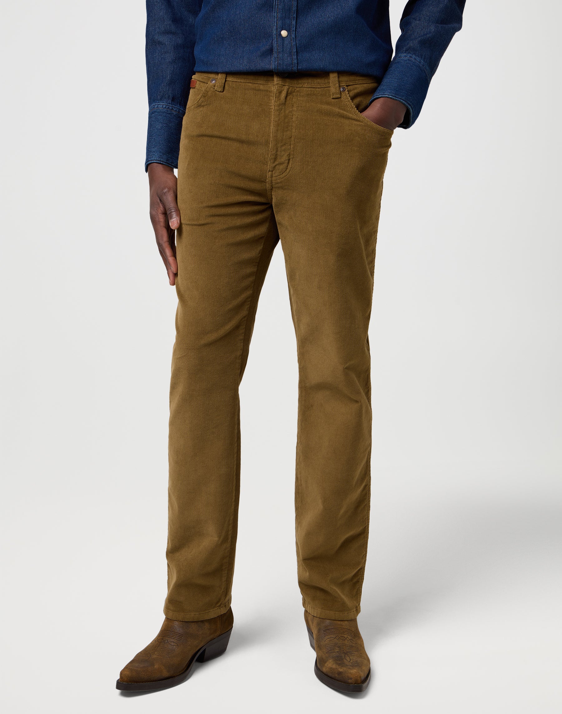 Texas in Kangaroo pants Wrangler