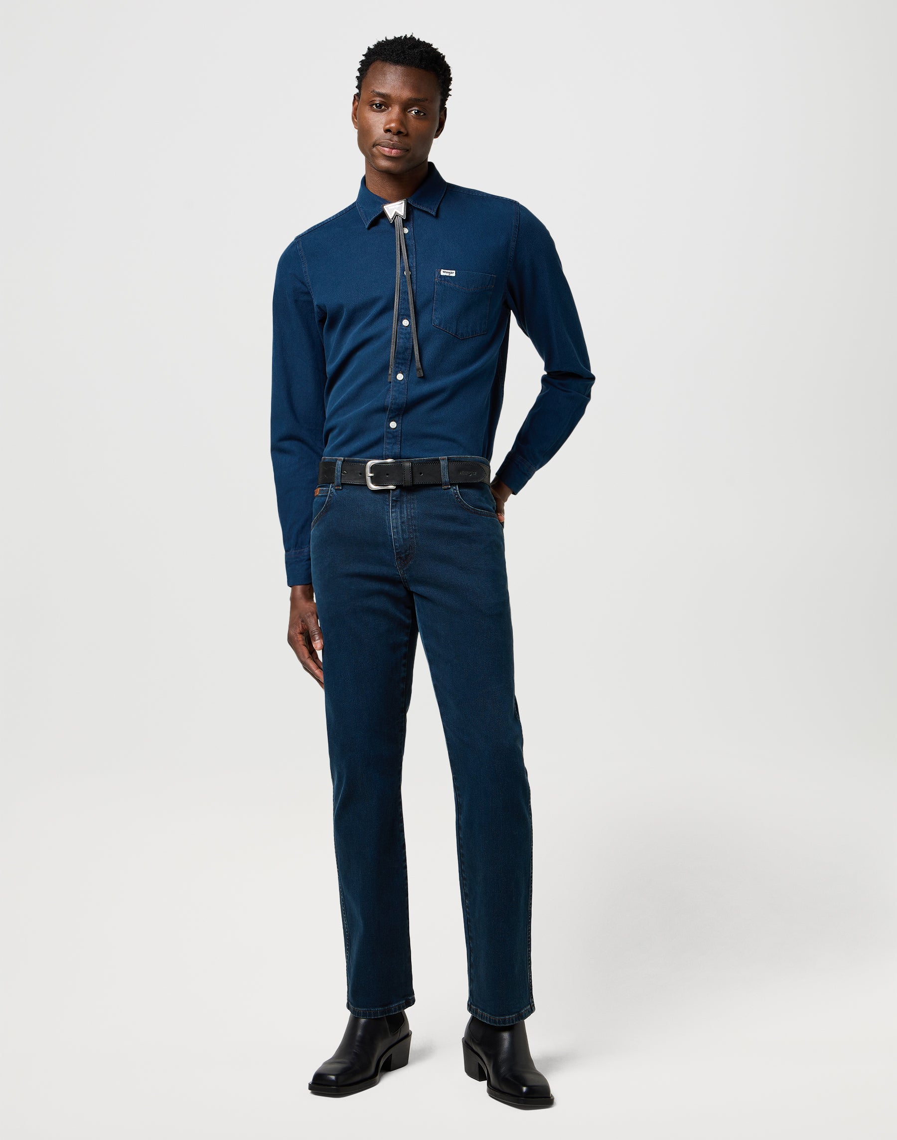 Texas in Blue Oxide Jeans Wrangler