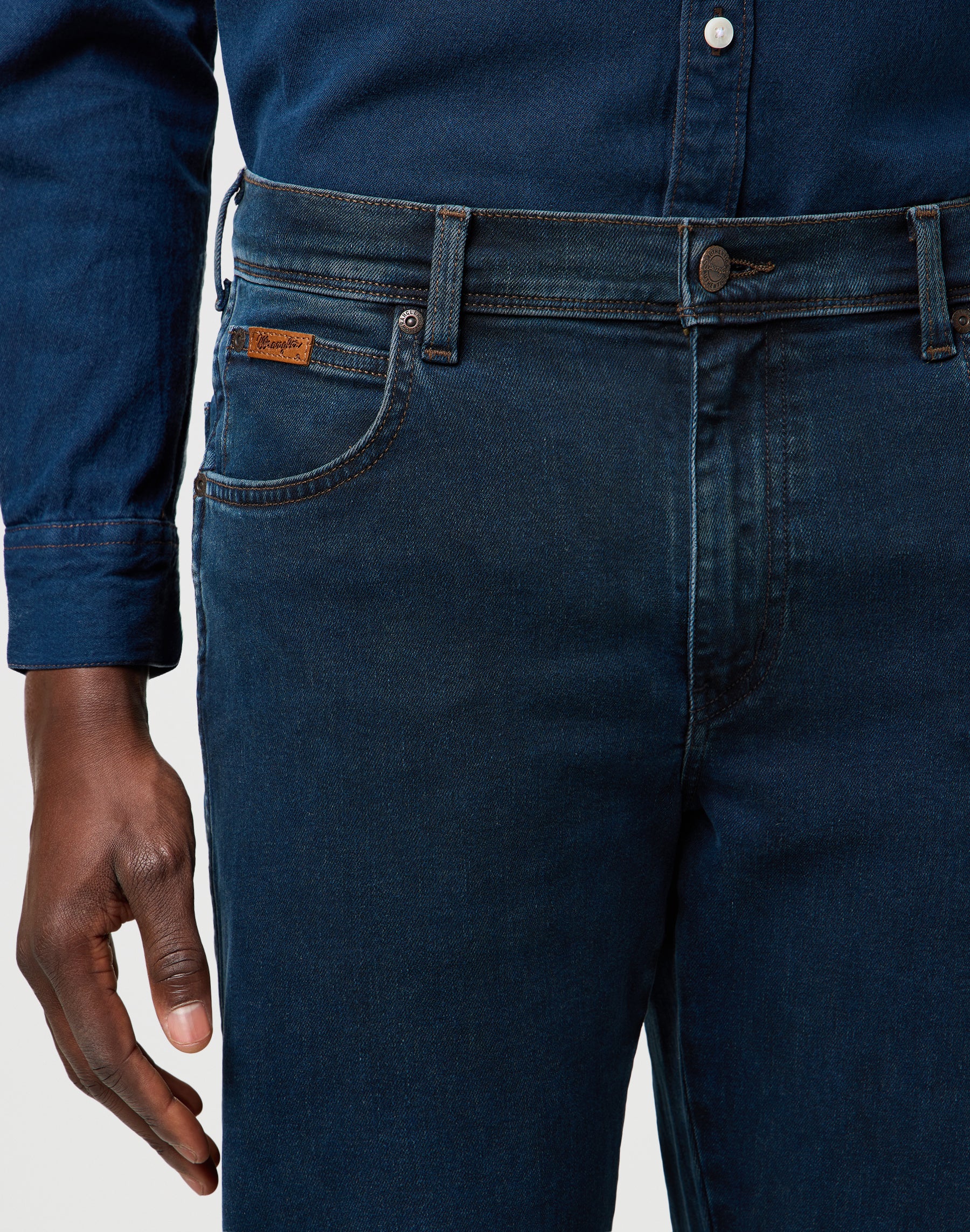 Texas in Blue Oxide Jeans Wrangler