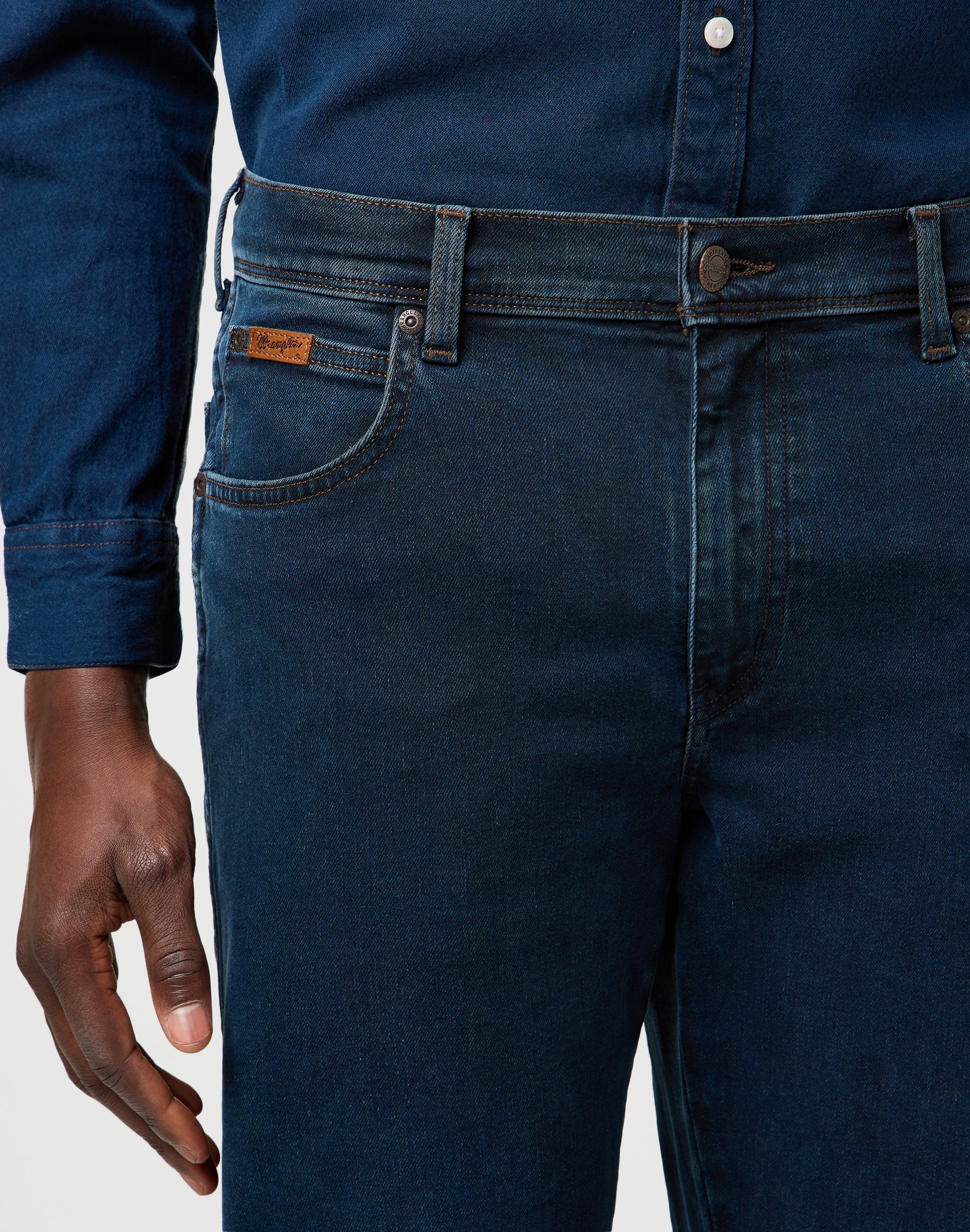 Texas in Blue Oxide Jeans Wrangler