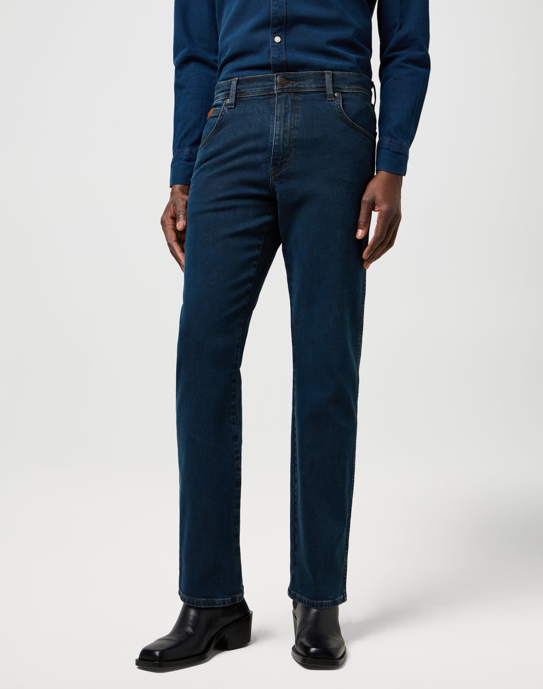 Texas in Blue Oxide Jeans Wrangler