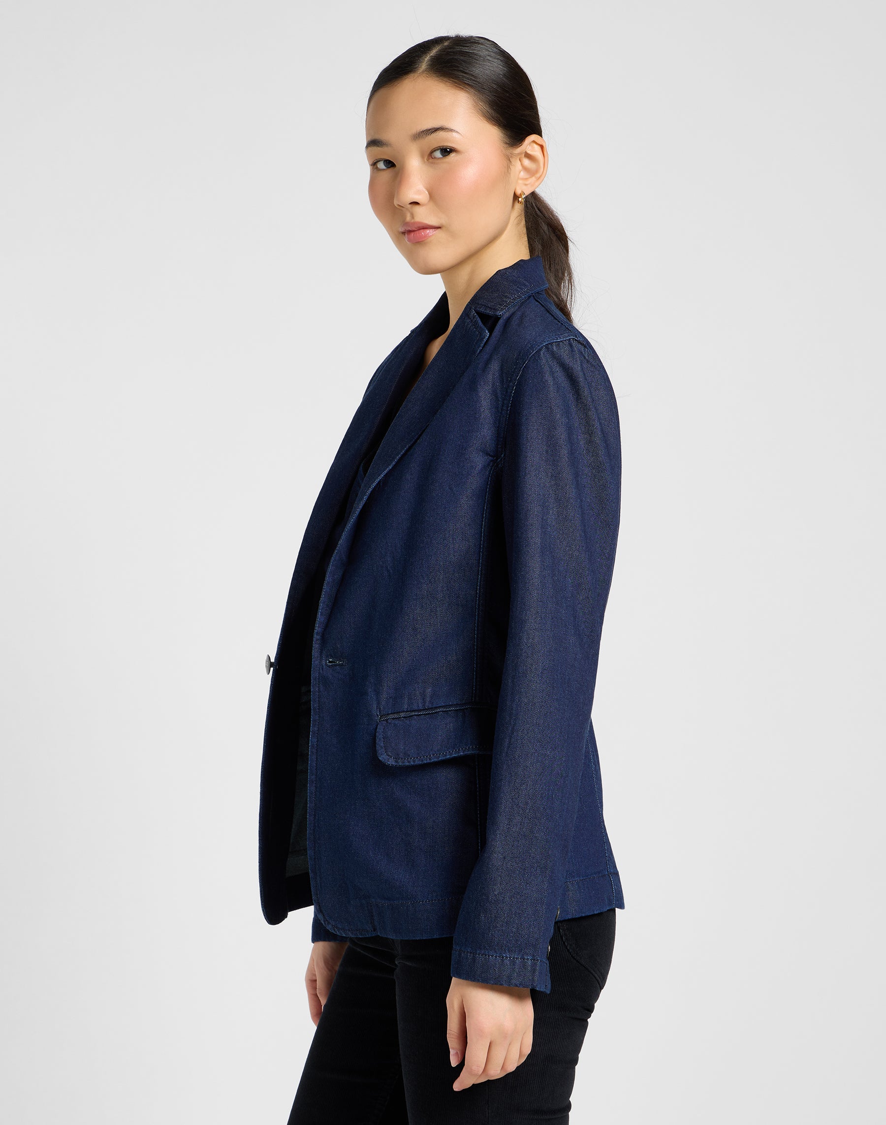 Structured Blazer in Regal Blue Jackets Lee