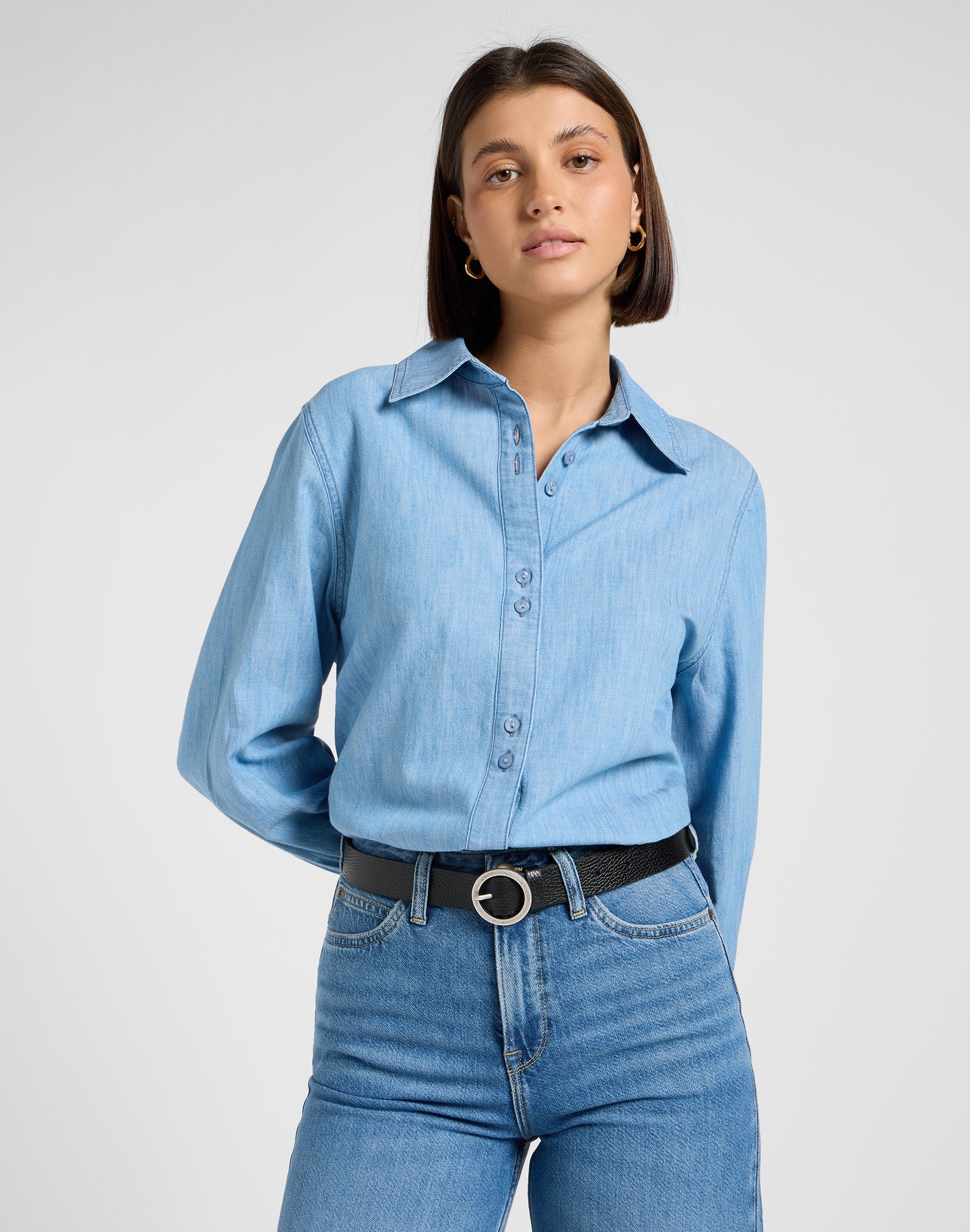 Balloon Sleeve Shirt in Never Ages Shirts Lee