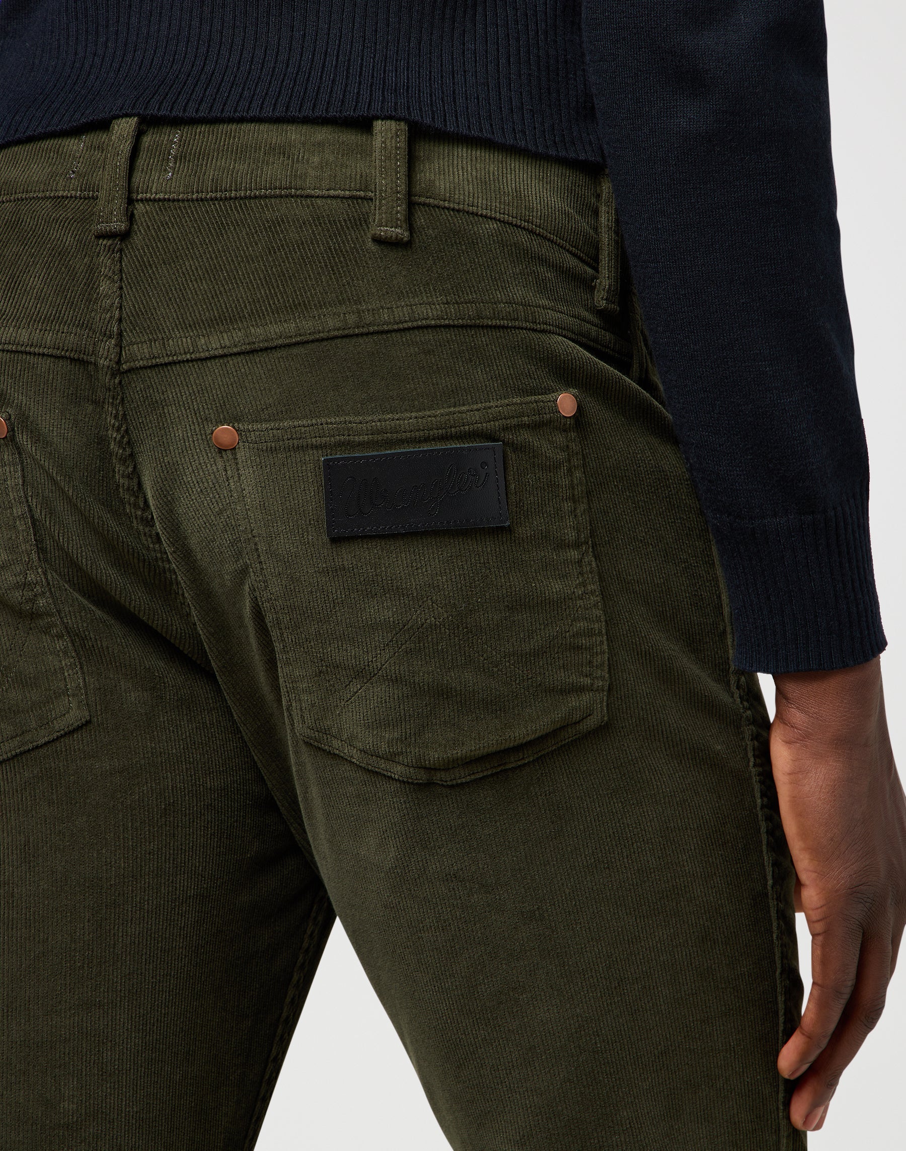 Greensboro in Forest Night pants Wrangler