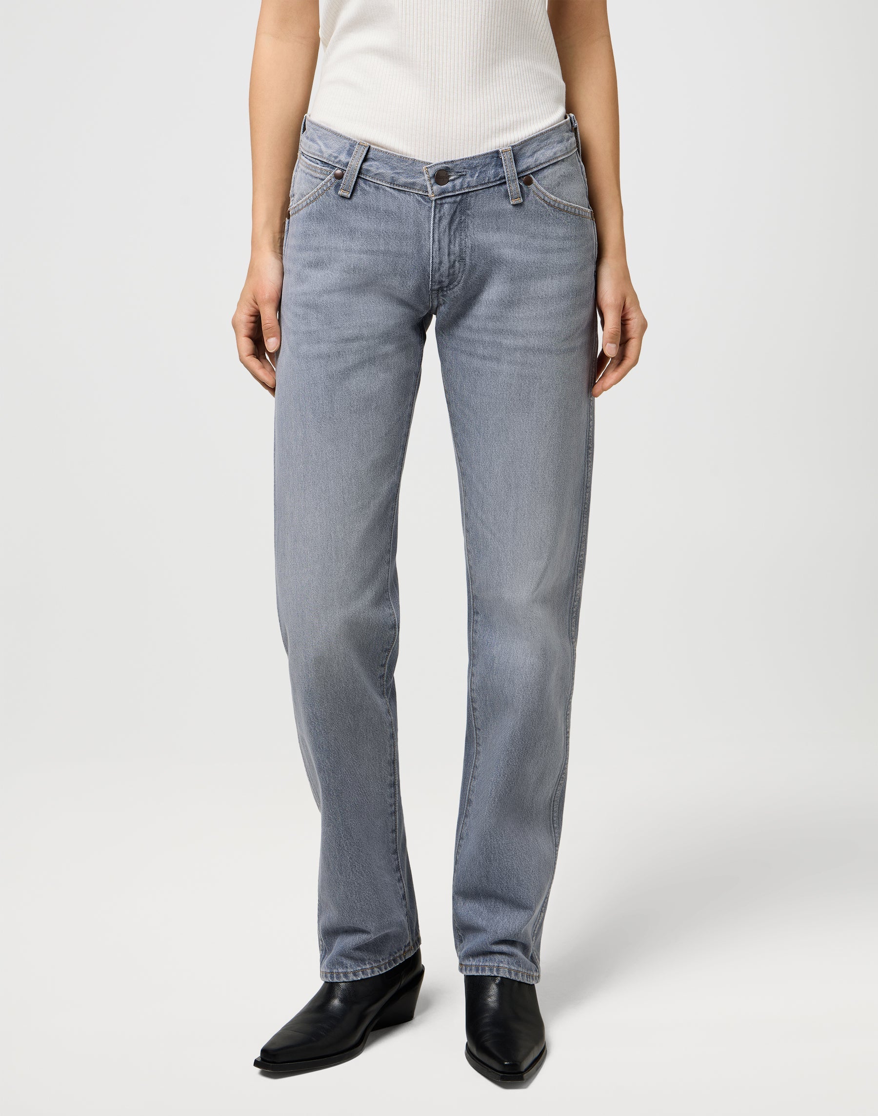 Low Rise Cowboy Jean in Haute Haze Jeans Wrangler