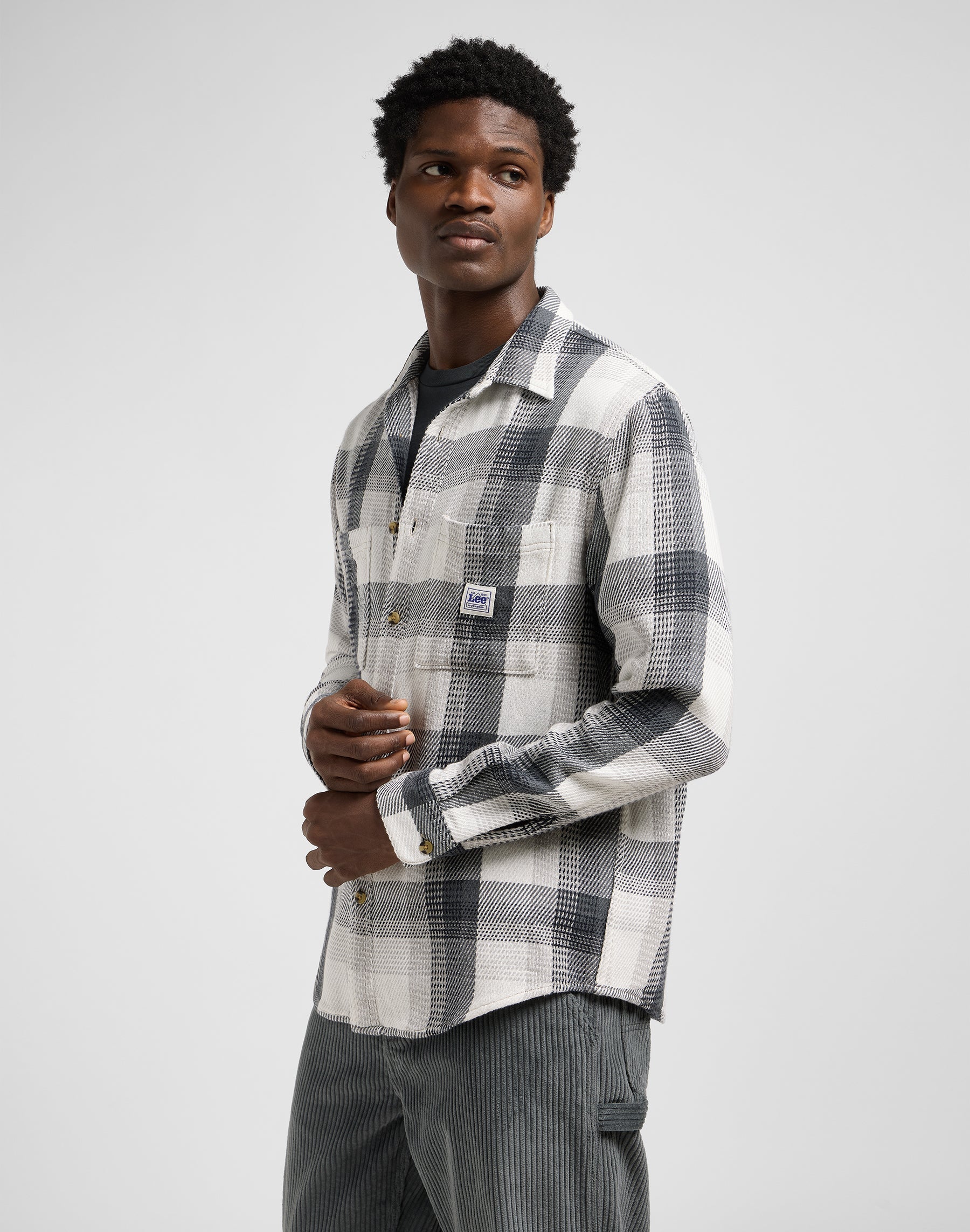 Workwear Shirt 2.0 in Rebel Navy Plaid Shirts Lee