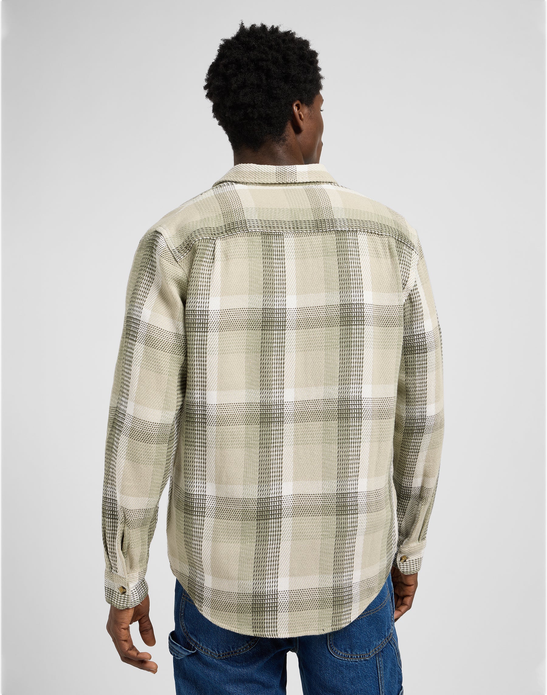 Workwear Shirt 2.0 in Oak Moss Plaid Shirts Lee