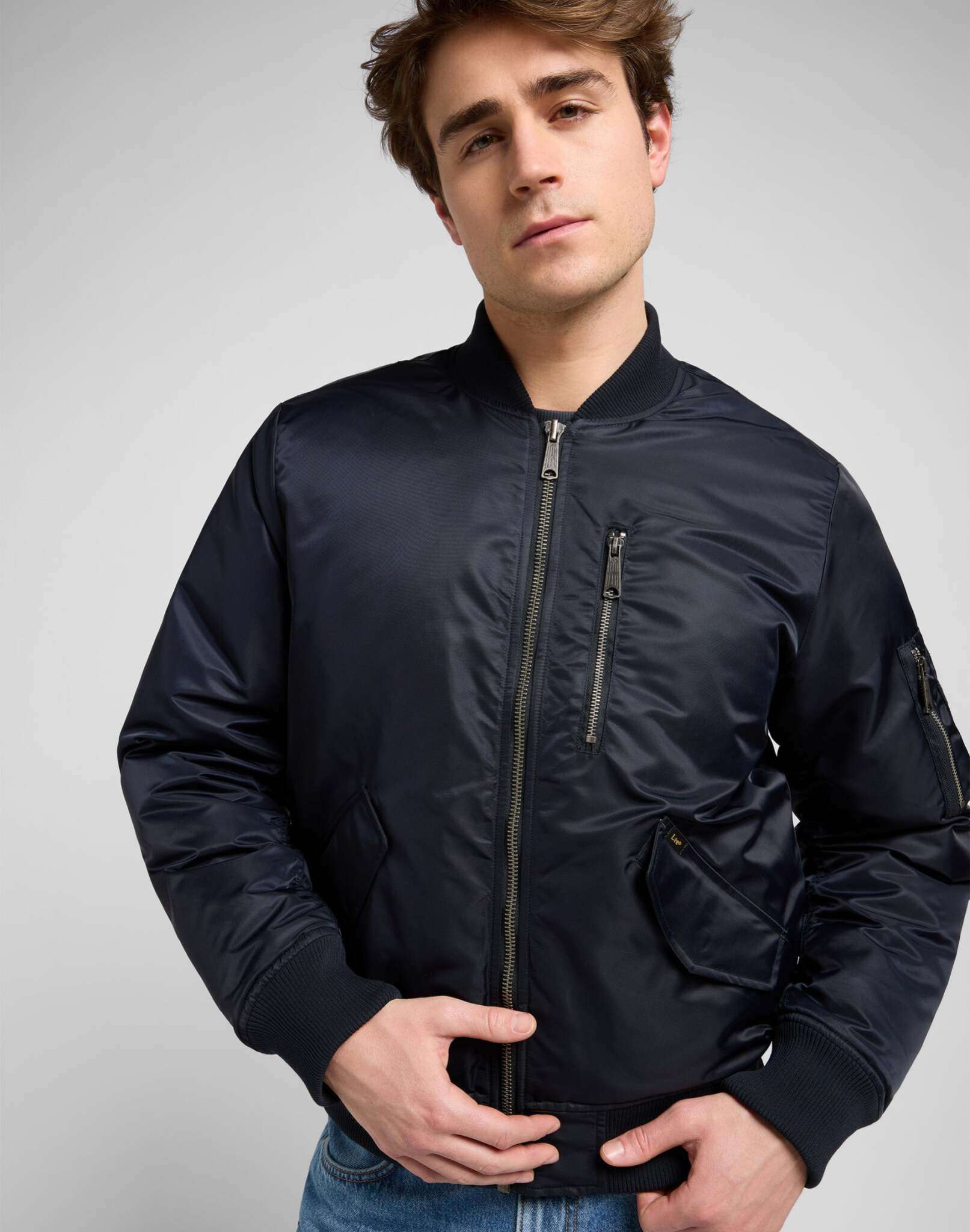 Bomber Jacket in Black Jackets Lee