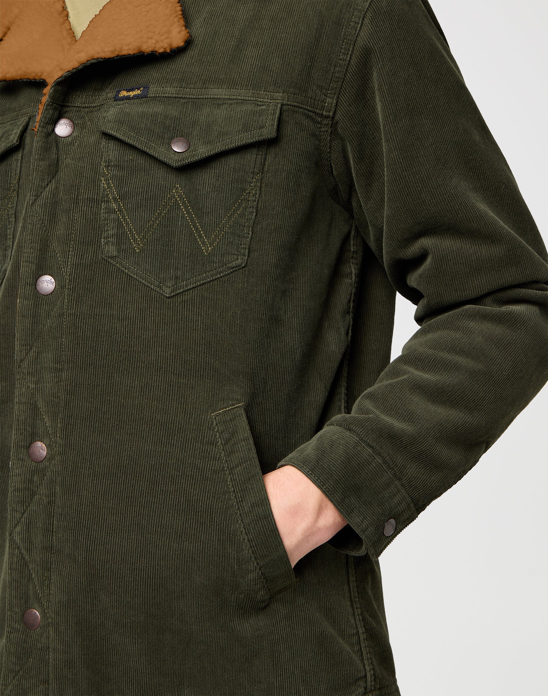 Wrange Coat in Forest Night Jackets Wrangler