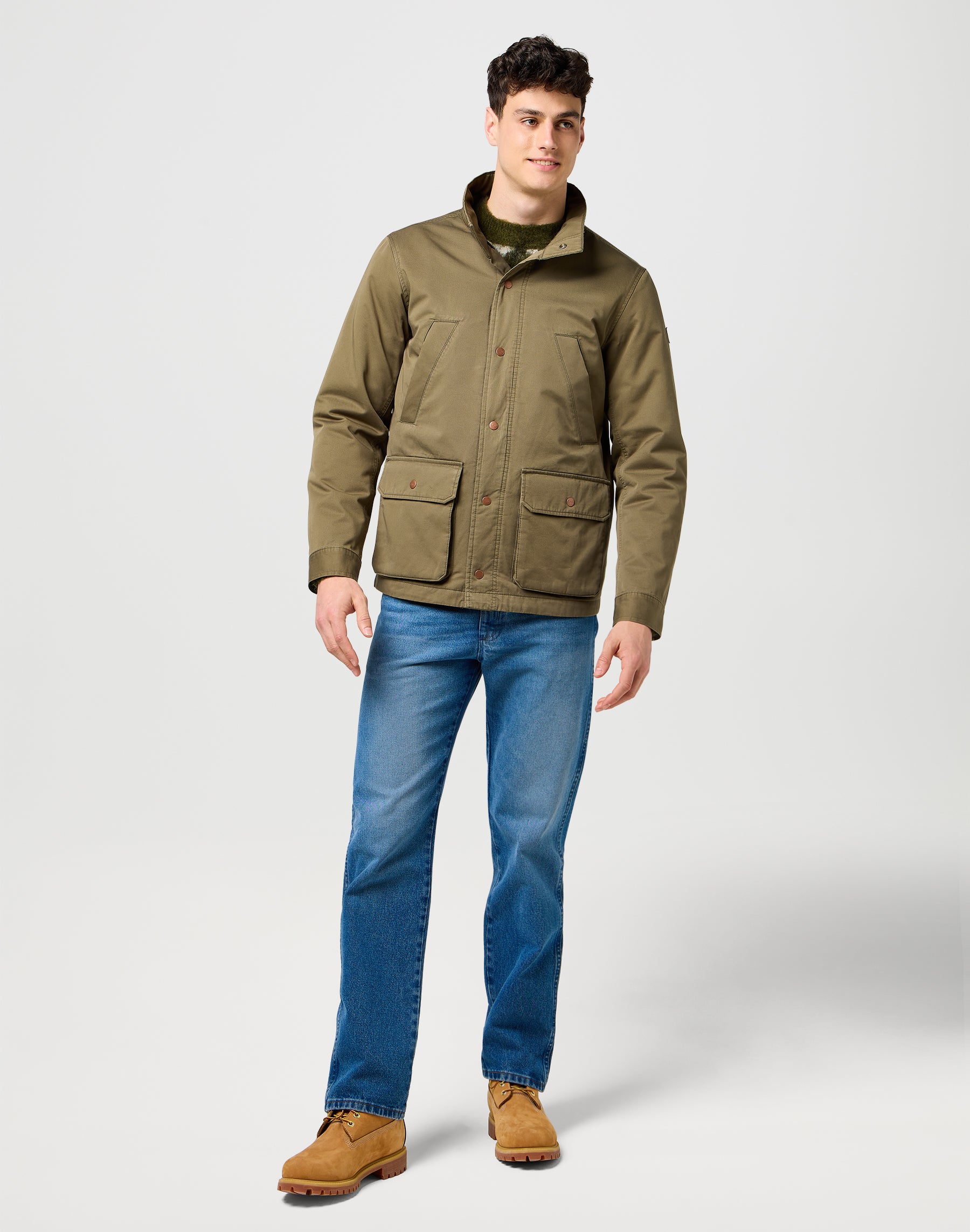 Field Jacket in Ivy Green Jackets Wrangler