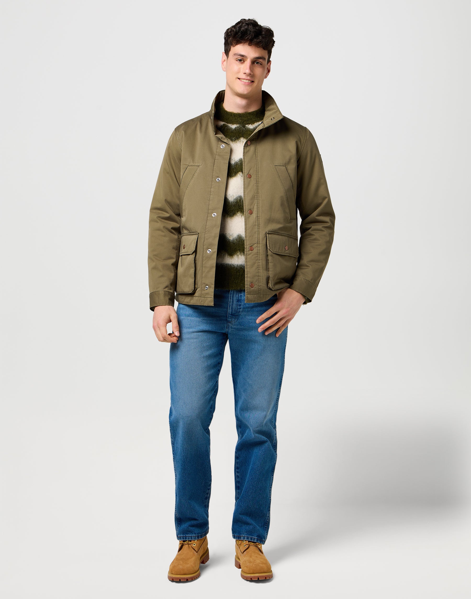 Field Jacket in Ivy Green Jackets Wrangler