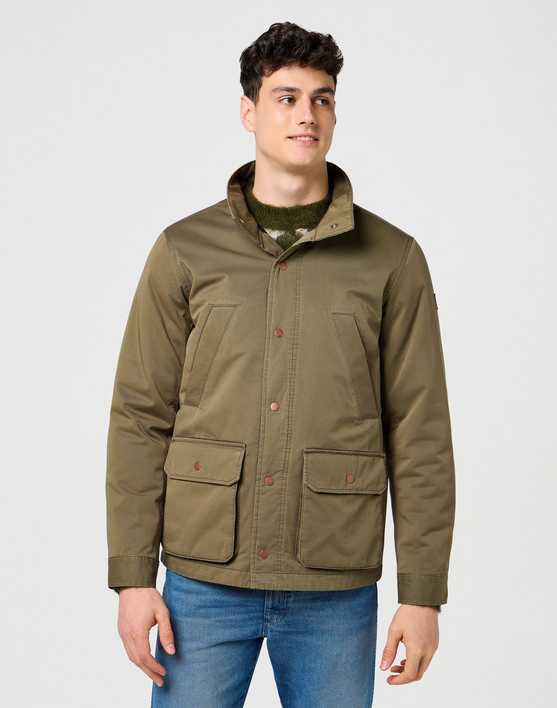 Field Jacket in Ivy Green Jackets Wrangler