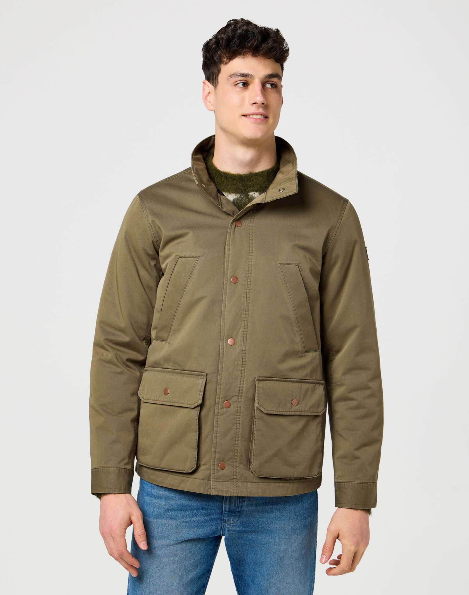 Field Jacket in Ivy Green Jackets Wrangler